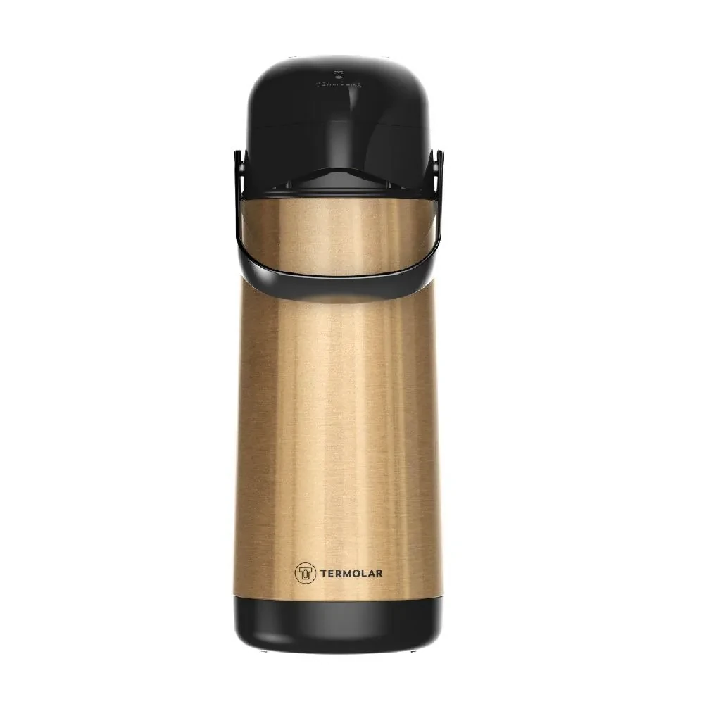 Castro Naves - GARRAFA TERMICA INOX LUMINA GOLD 1L - 14686 01