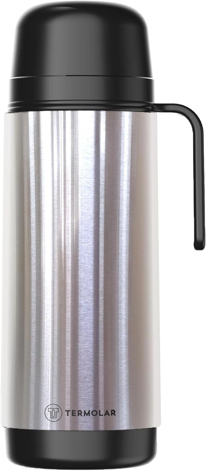 Castro Naves - GARRAFA TERMICA INOX LUMINA ROLHA 1L - 102376 01