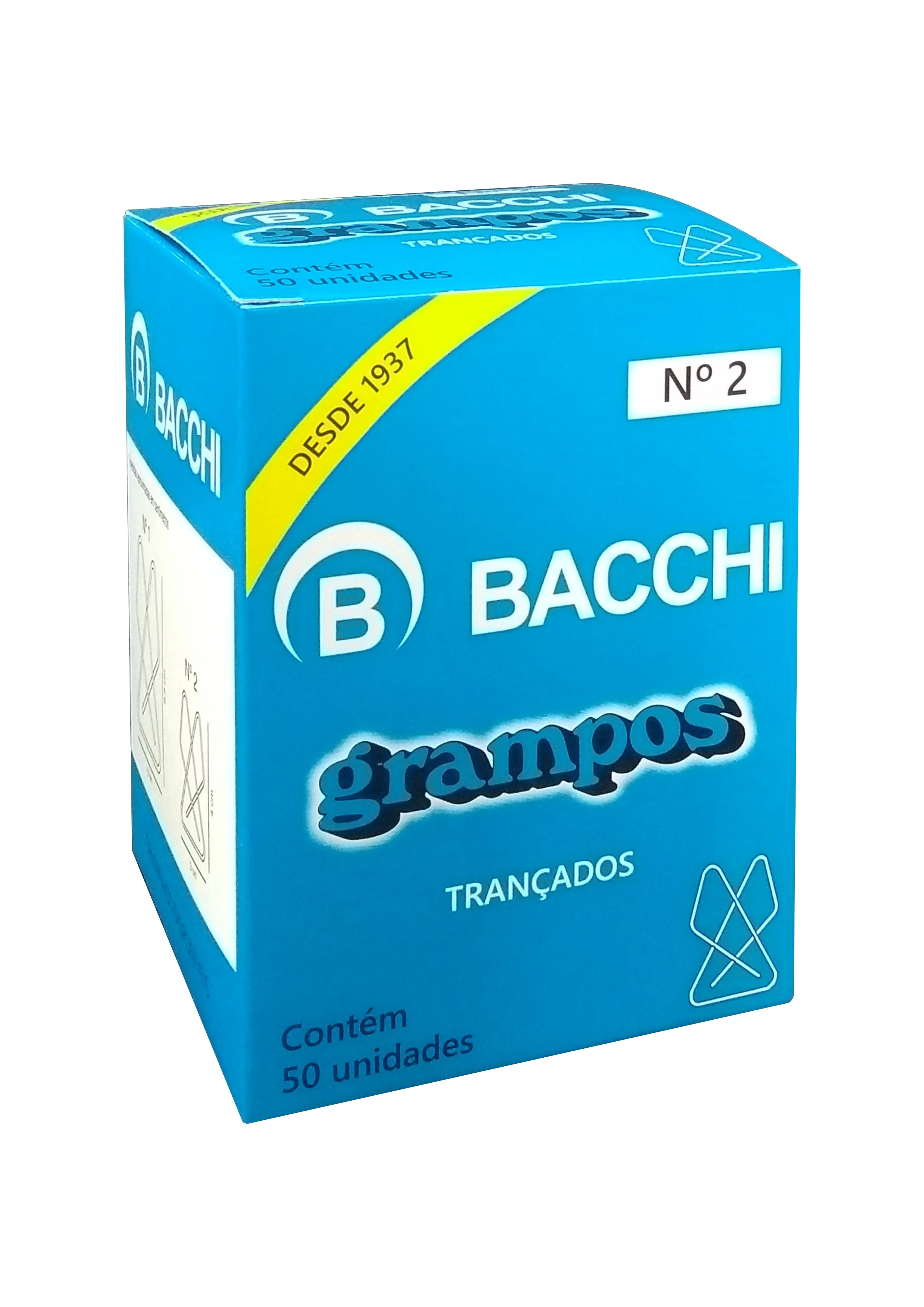 Castro Naves - GRAMPO TRANCADO GALVANIZADO NR.2 CX/50 - 15721 01
