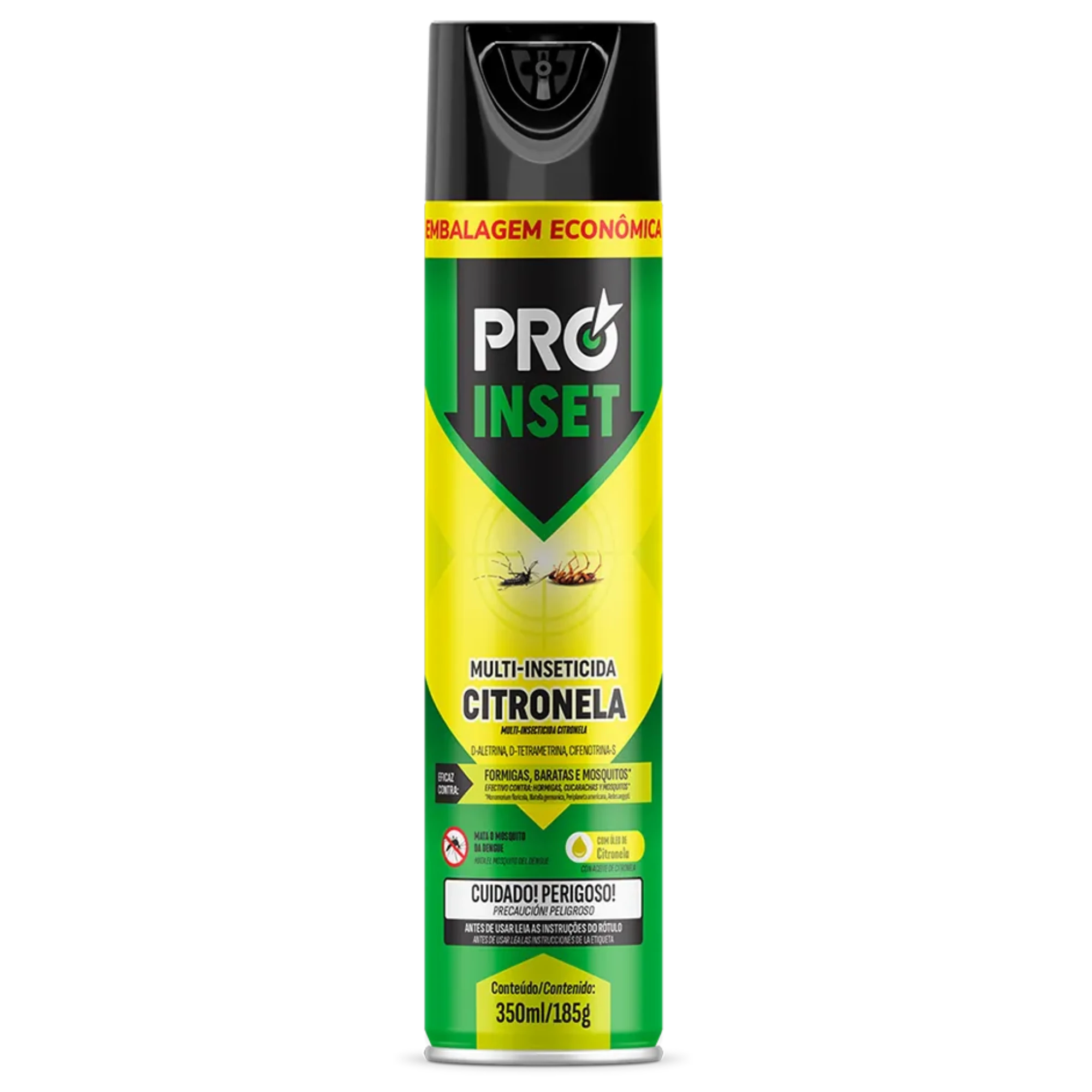 Castro Naves - INSETICIDA AEROSSOL CITRONELA 350ML - 9471 01