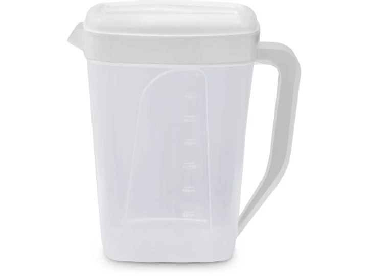Castro Naves - JARRA PLASTICA CR RETANGULAR C/TAMPA BR 2L - 106748 01