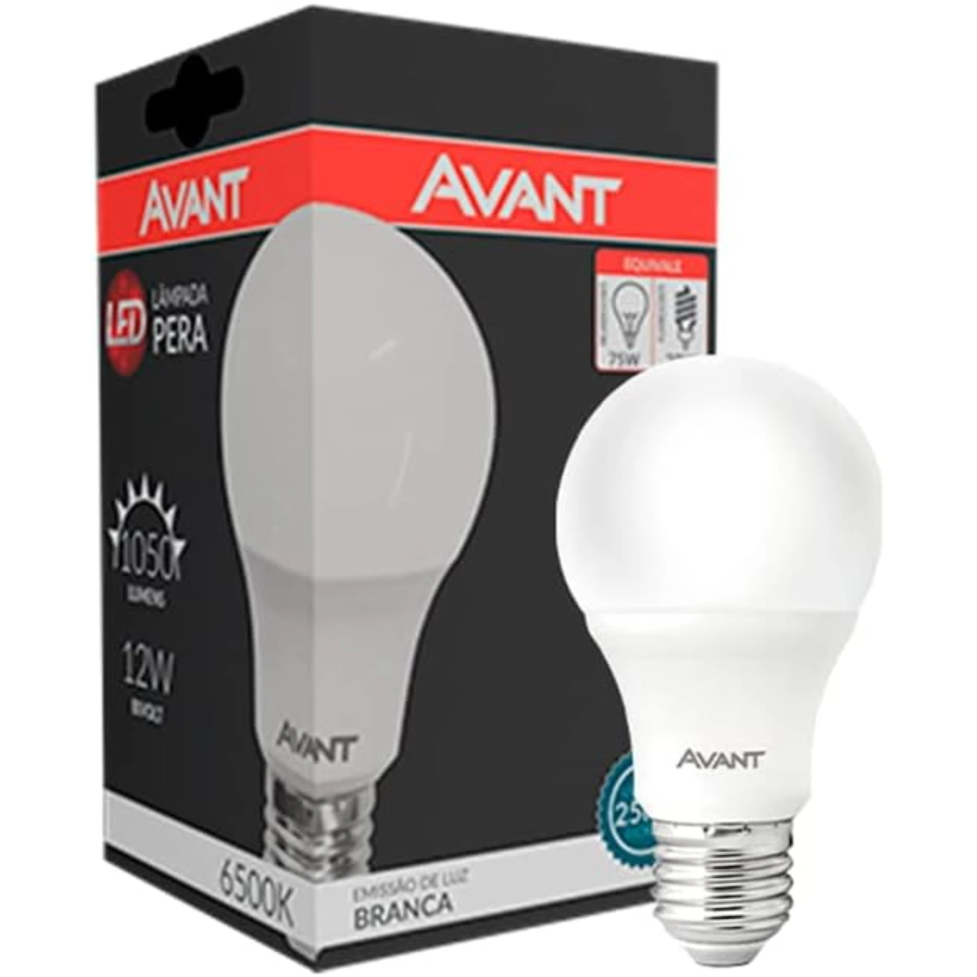 Castro Naves - LAMPADA LED PERA 12W BRANCA 6500K BIVOLT - 15471 01