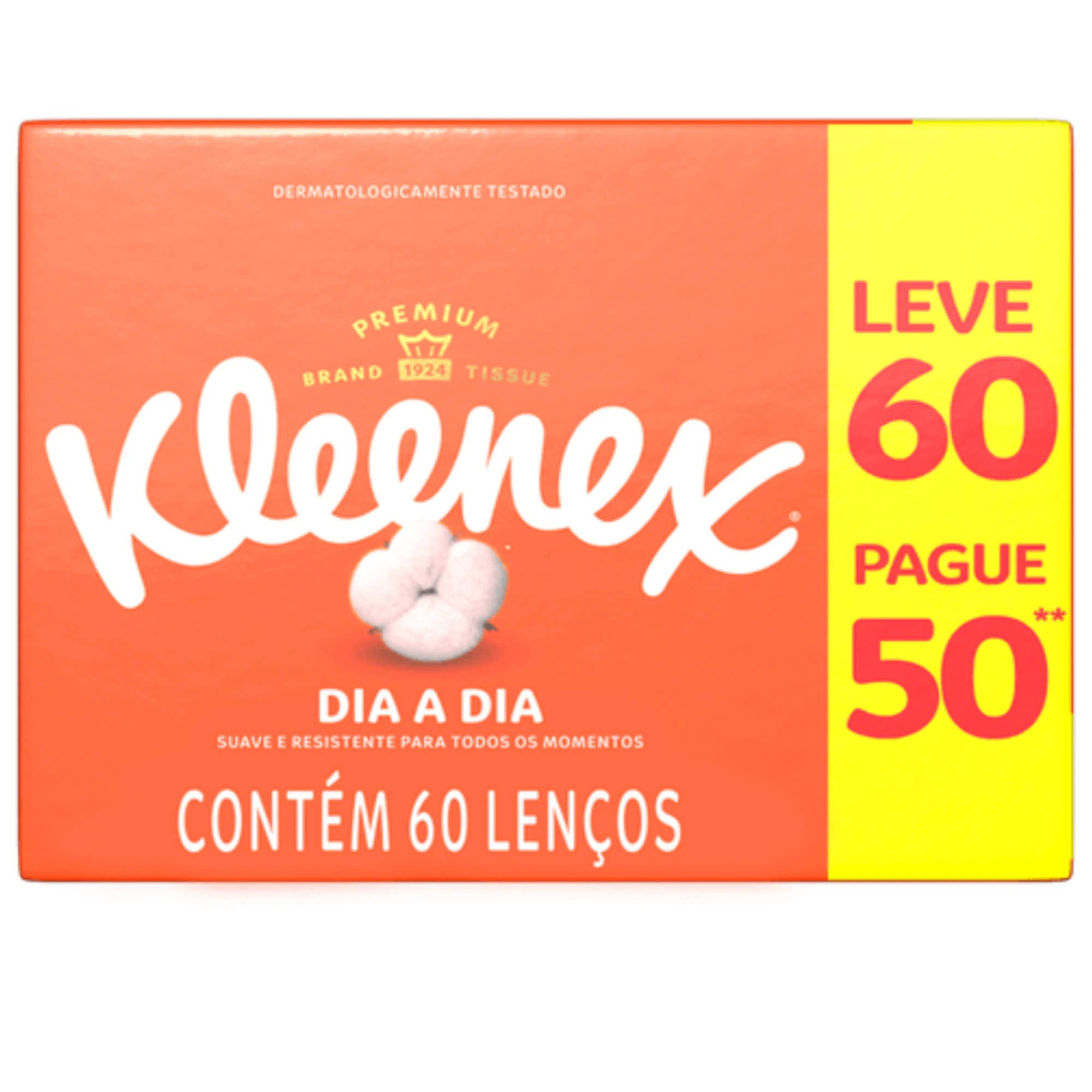 Castro Naves - LENCO DE PAPEL FOLHA DUPLA KLEENEX L60P50 - 9447 01