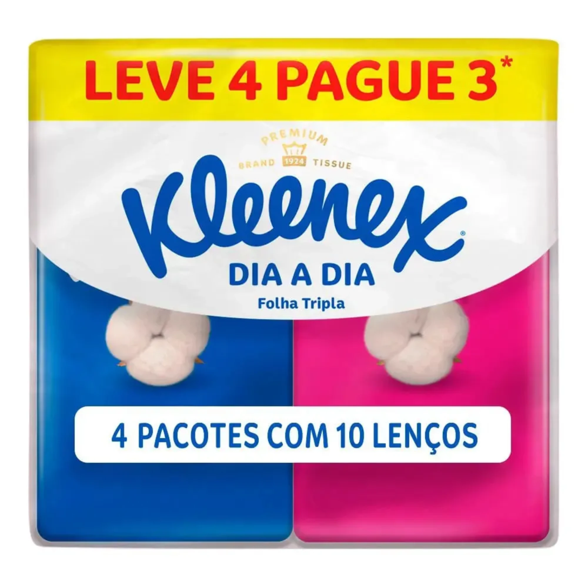 Castro Naves - LENCO DE PAPEL FOLHA TRIPLA BOLSO 4X10 - 9448 01