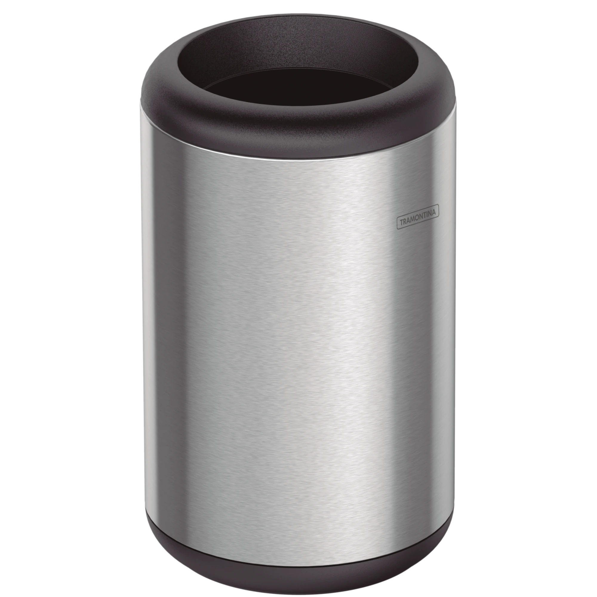 Castro Naves - LIXEIRA INOX 10L COM ARO CAPSULA PORTOFINO - 16092 01