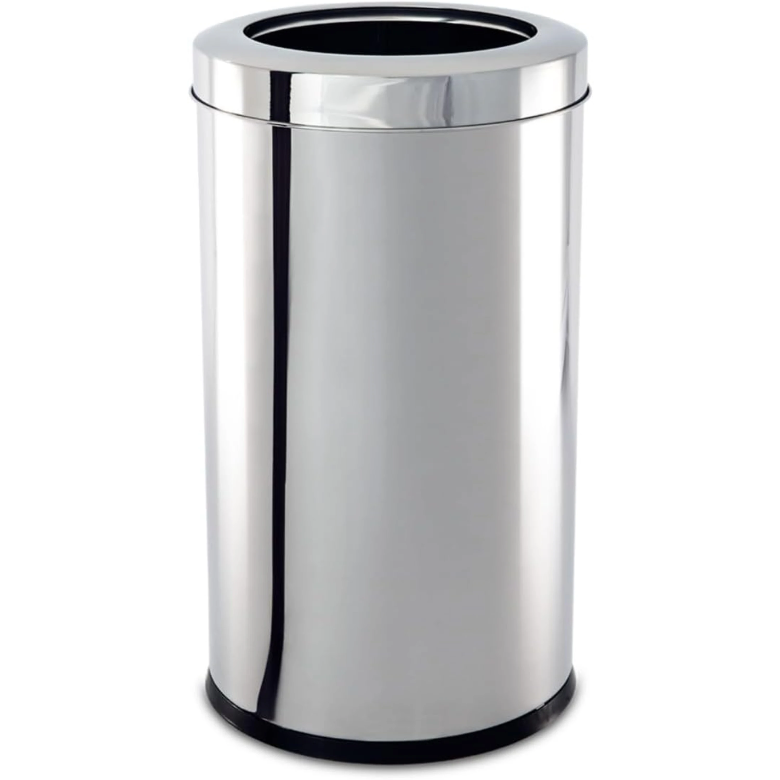 Castro Naves - LIXEIRA INOX 21,2L COM ARO DECORLINE - 23747 01