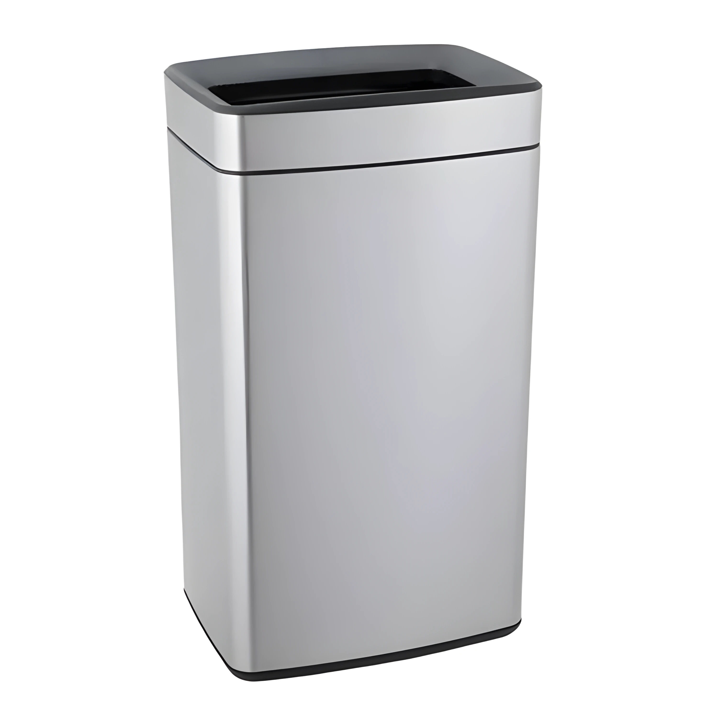 Castro Naves - LIXEIRA INOX 40L COM ARO E BALDE PLANA - 9792 01