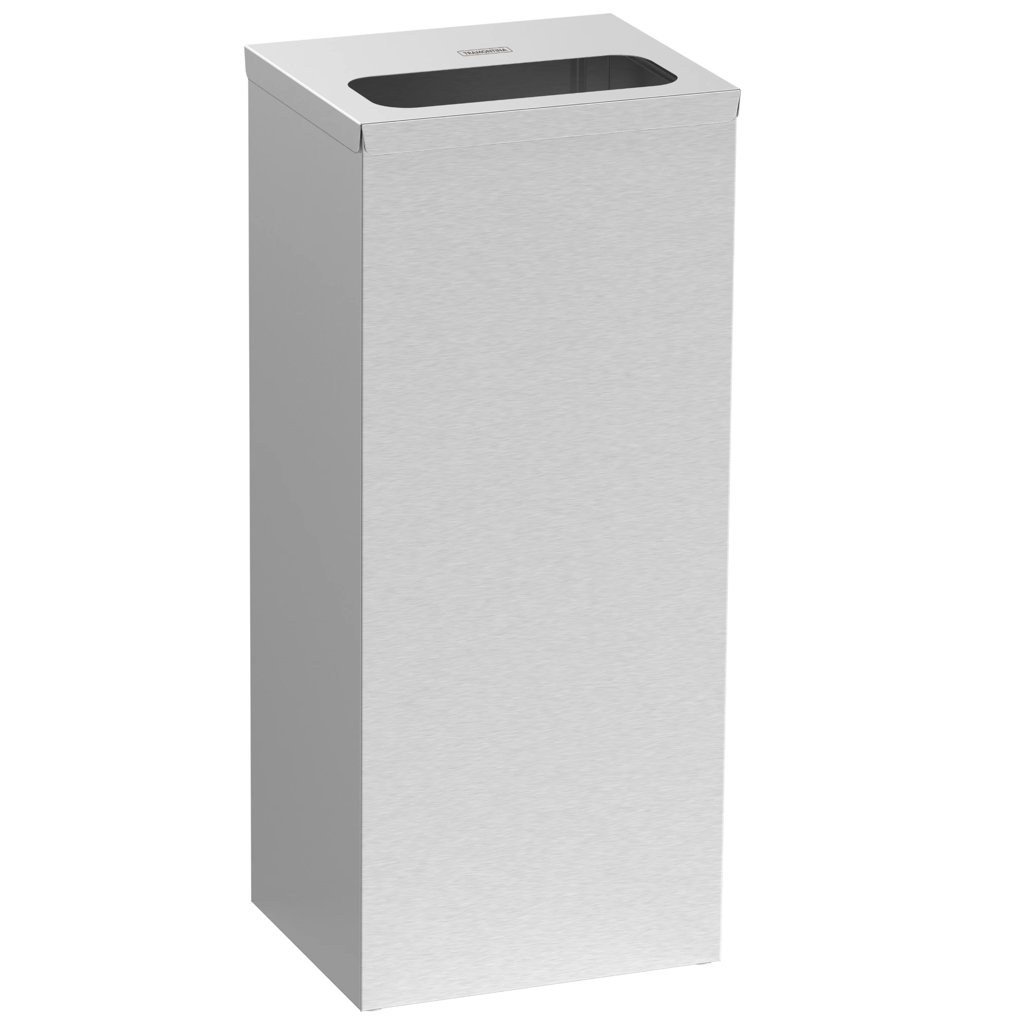 Castro Naves - LIXEIRA INOX 50L SQUARE ACABAMENTO SCOTCH - 9630 01