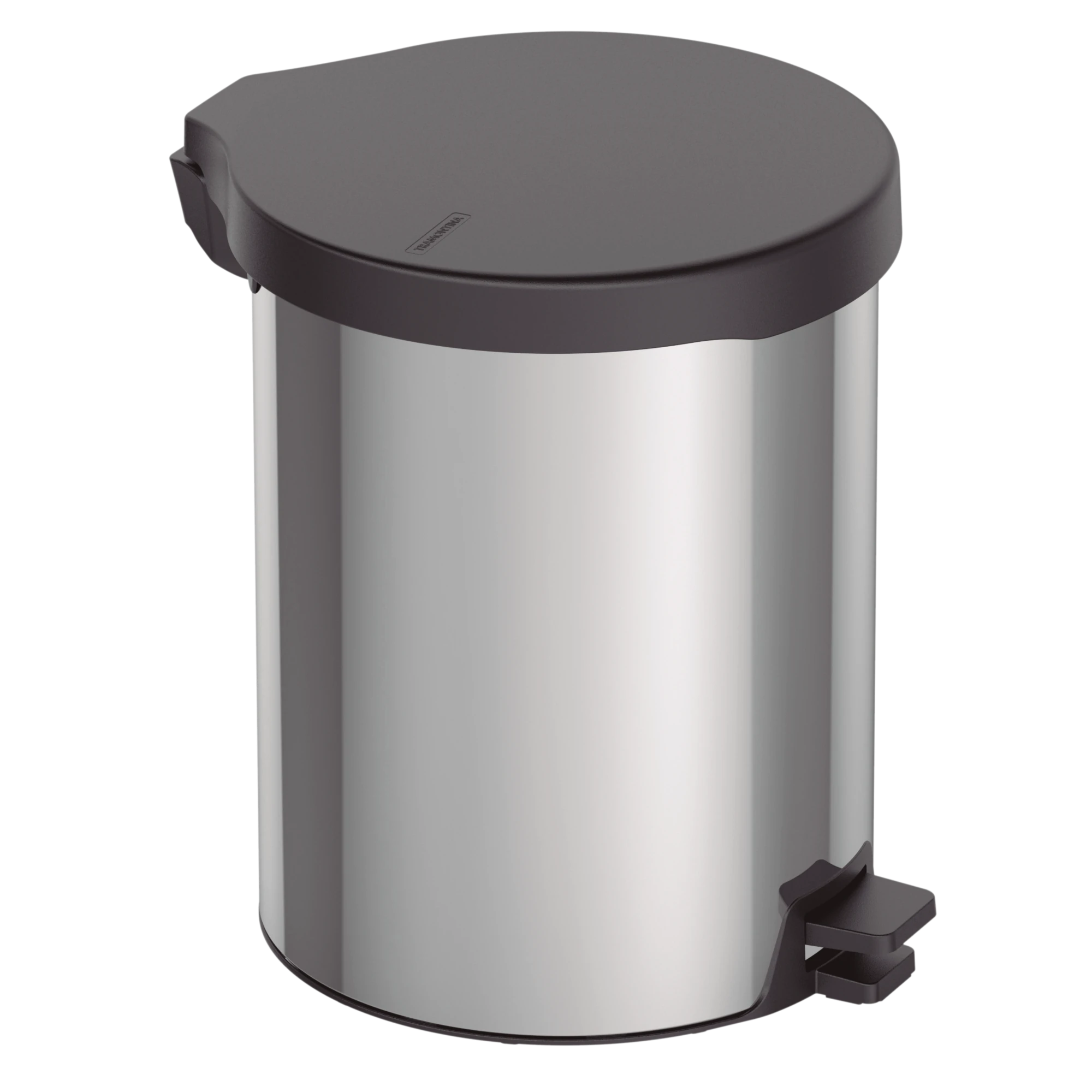 Castro Naves - LIXEIRA INOX C/PEDAL 12L RED. NEW TP PLASTICA - 16075 01