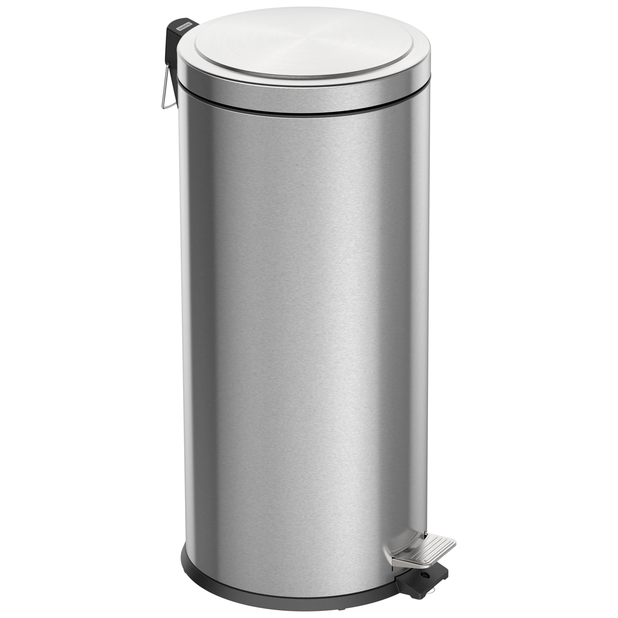 Castro Naves - LIXEIRA INOX C/PEDAL 30L RED. C/BALDE BRASIL - 9625 01