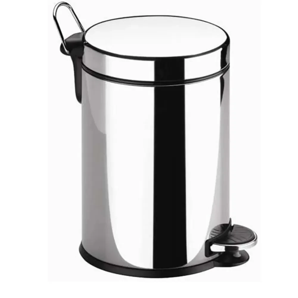Castro Naves - LIXEIRA INOX C/PEDAL 30L RED. C/BALDE DECORL. - 23713 01