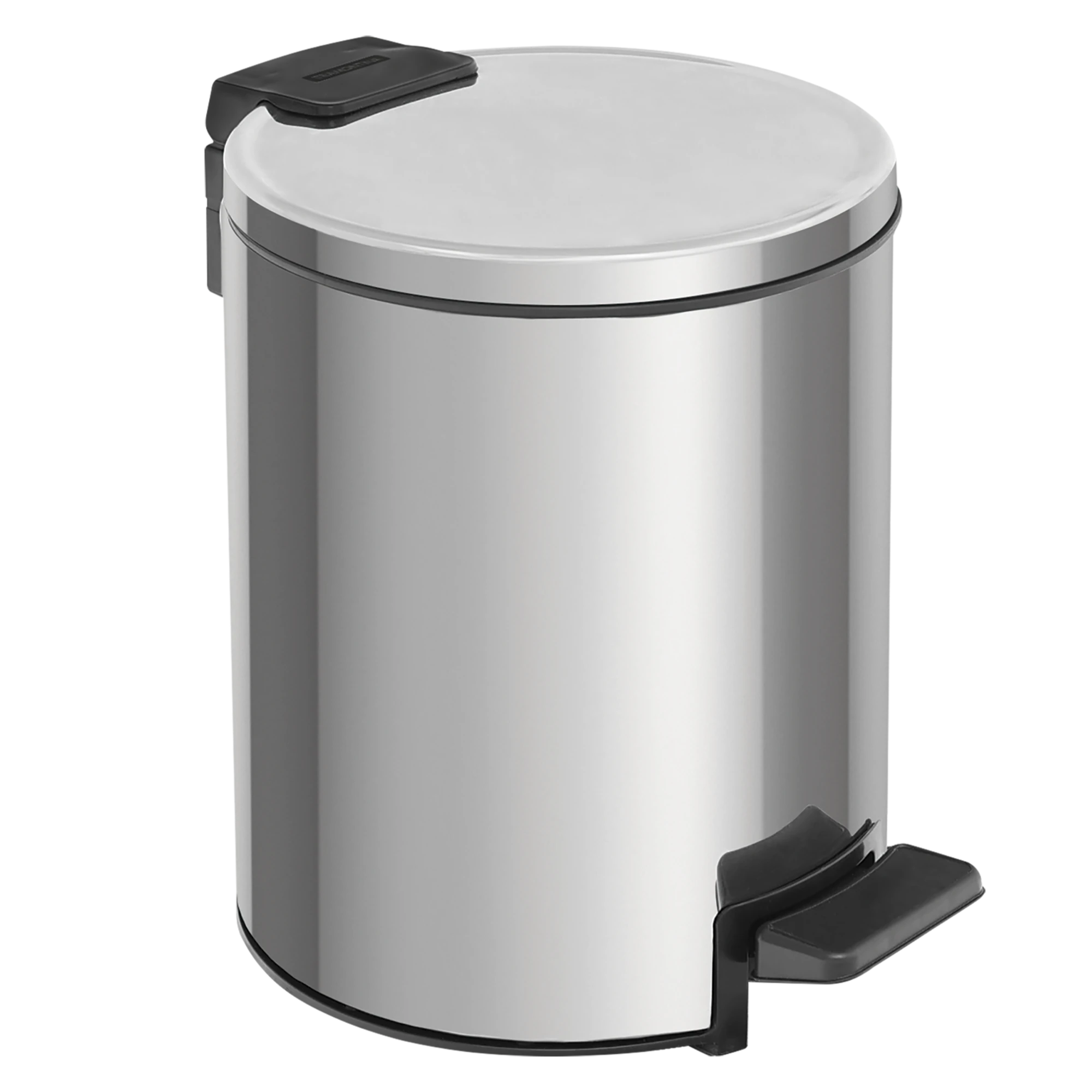 Castro Naves - LIXEIRA INOX C/PEDAL 3L RED. C/BALDE LOOP - 10114 01