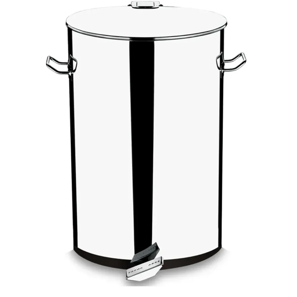 Castro Naves - LIXEIRA INOX C/PEDAL 75L RED. DECORLINE - 35154 01