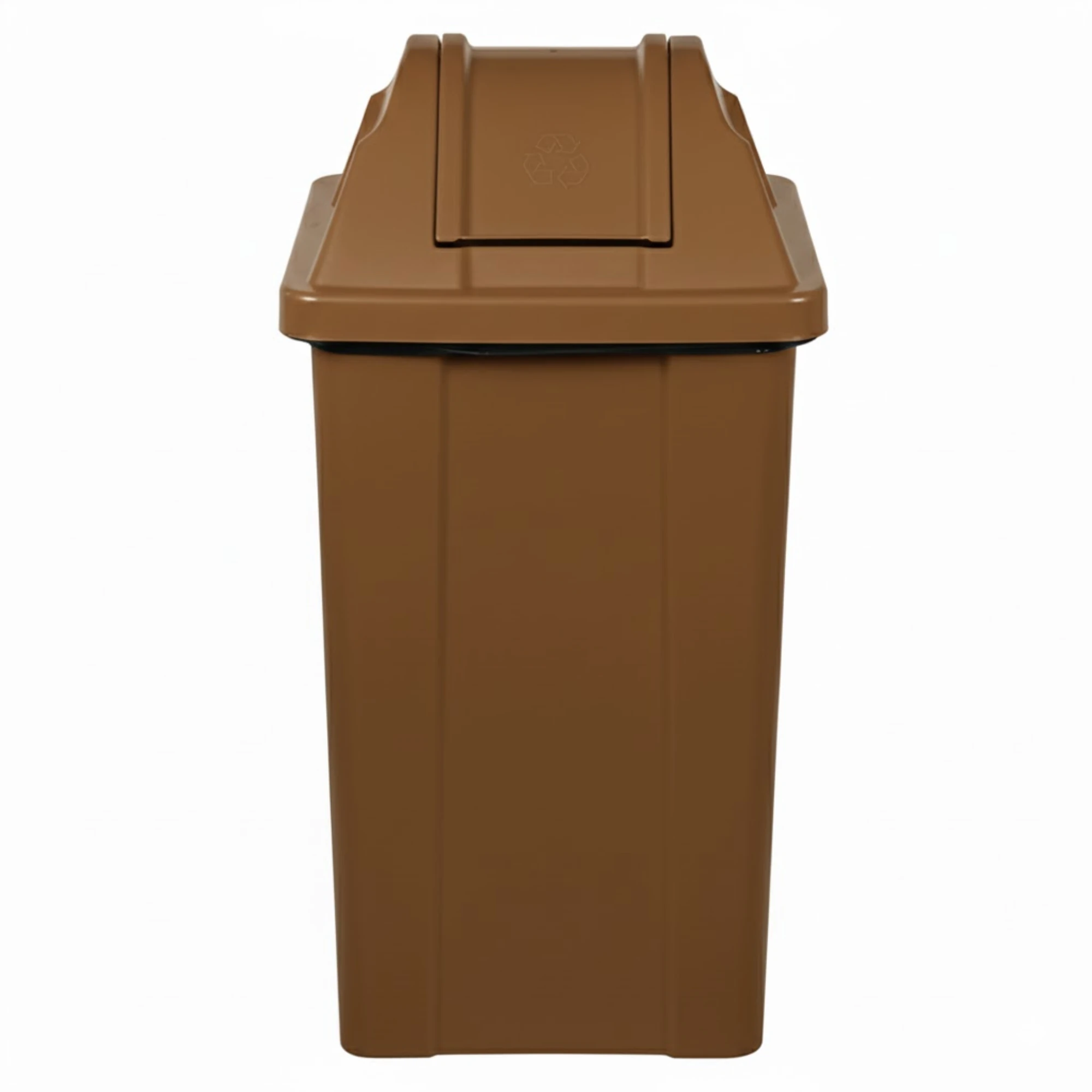 Castro Naves - LIXEIRA PLAST. 100L QDA. MARROM C/TPA BASCUL. - 9533 01