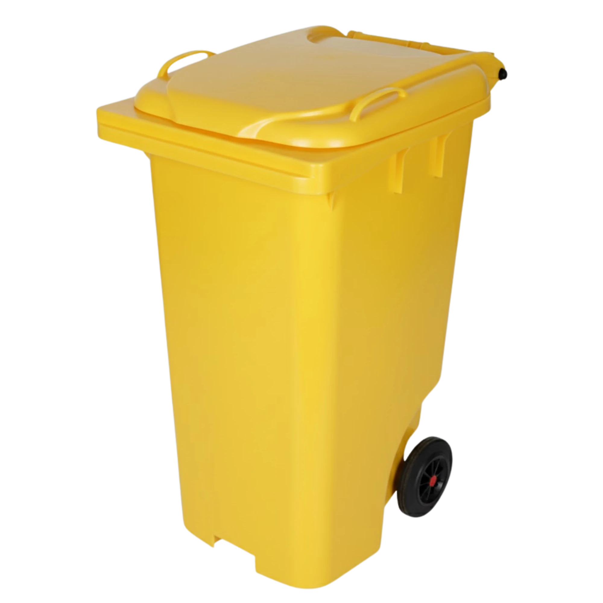 Castro Naves - LIXEIRA PLAST. 120L QUAD. C/ RODAS S/PEDAL AM - 11444 01