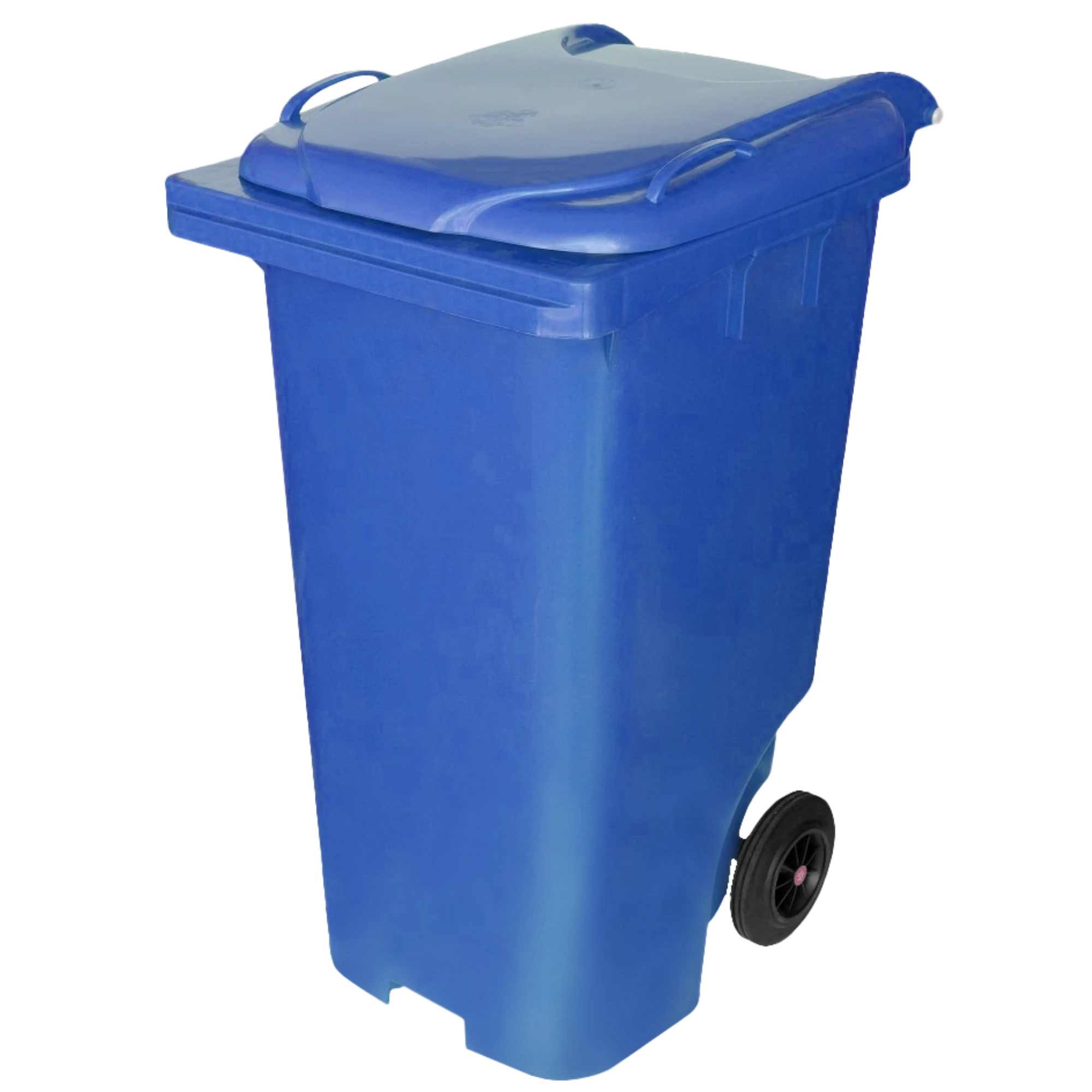Castro Naves - LIXEIRA PLAST. 120L QUAD. C/ RODAS S/PEDAL AZ - 11439 01