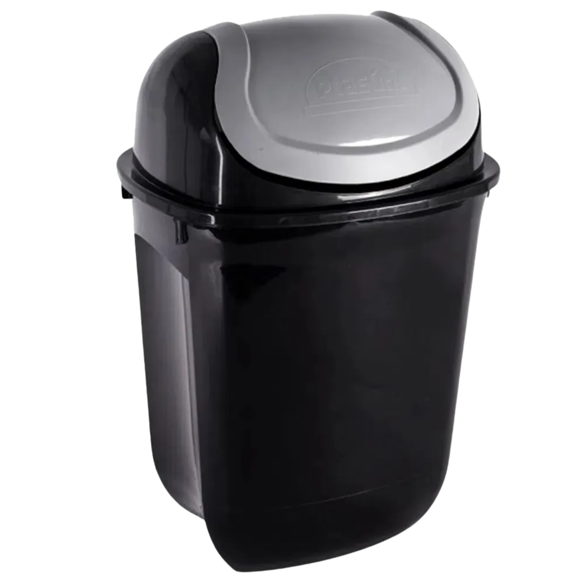 Castro Naves - LIXEIRA PLAST. 15L RETANG. PR C/TPA BASC. CZ - 11785 01
