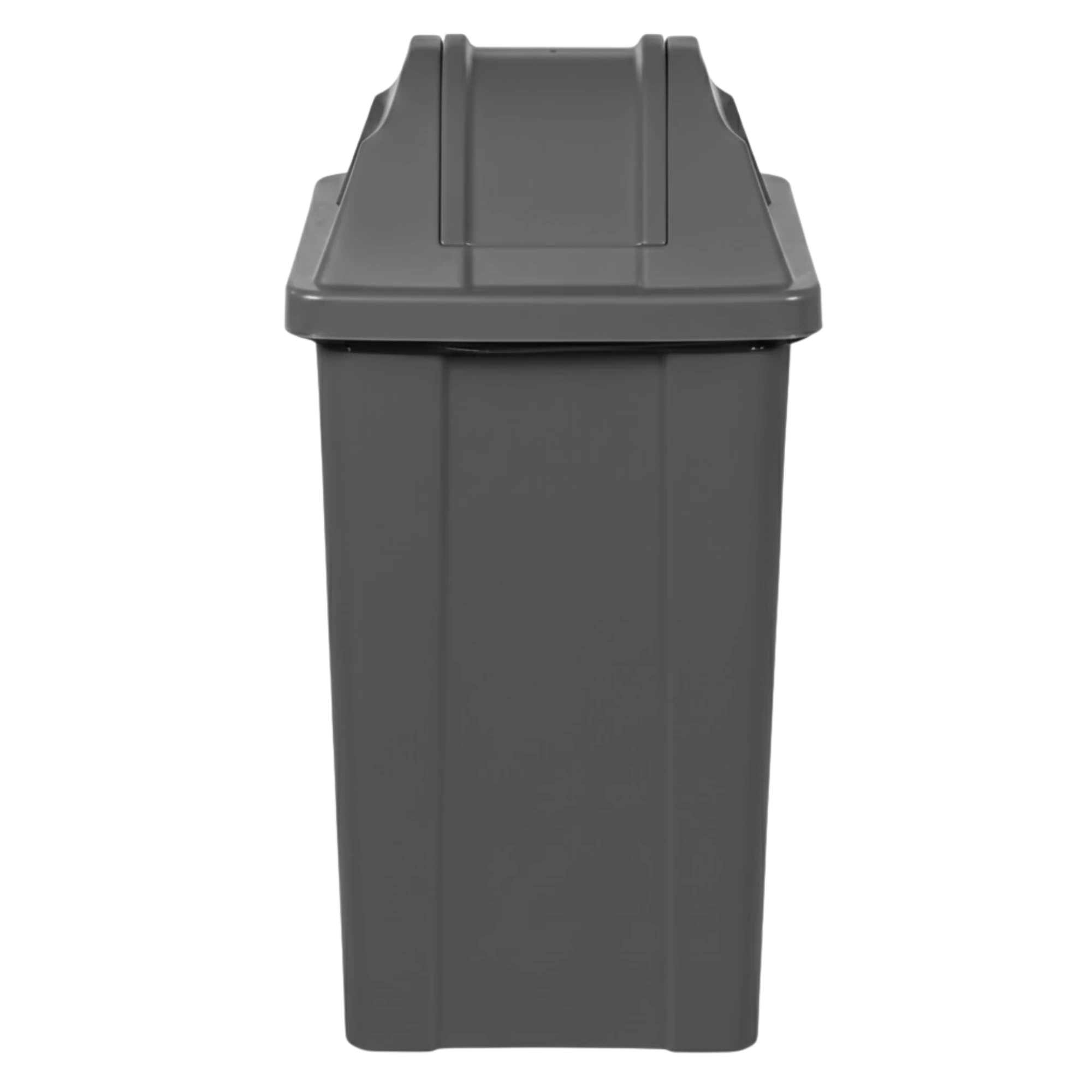 Castro Naves - LIXEIRA PLAST. 60L QUAD. CINZA C/TPA BASCUL. - 9881 01
