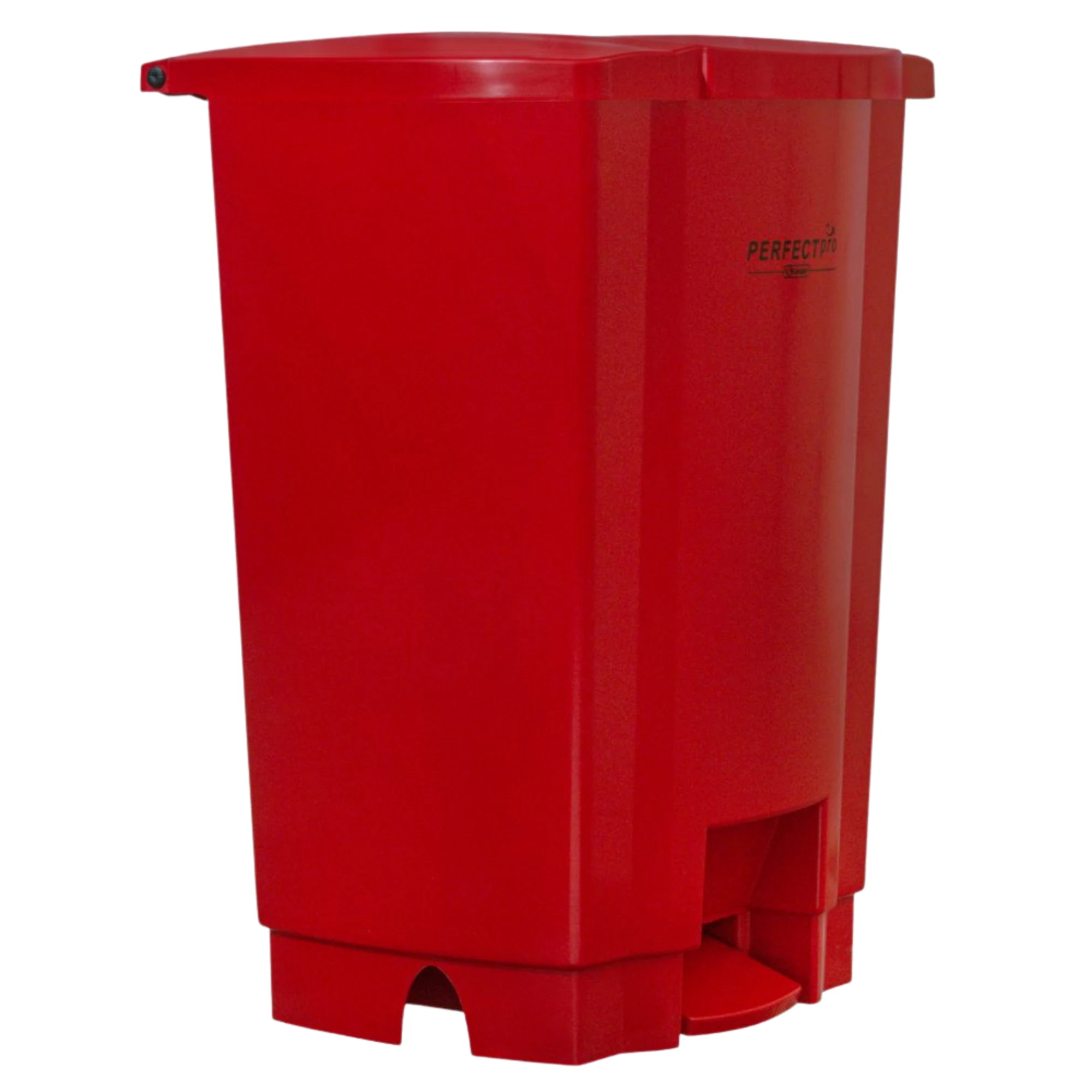 Castro Naves - LIXEIRA PLAST. C/PEDAL 100L QUAD. VERMELHA - 9543 01