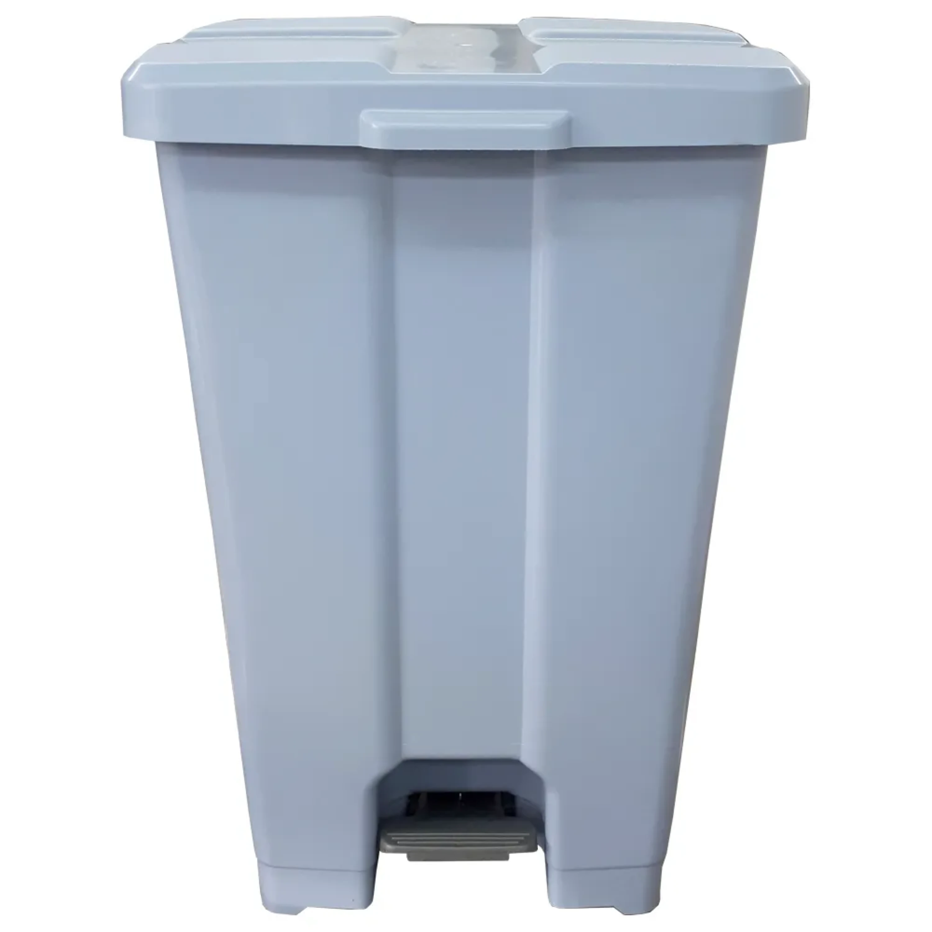 Castro Naves - LIXEIRA PLAST. C/PEDAL 60L QUAD. CINZA - 27995 01