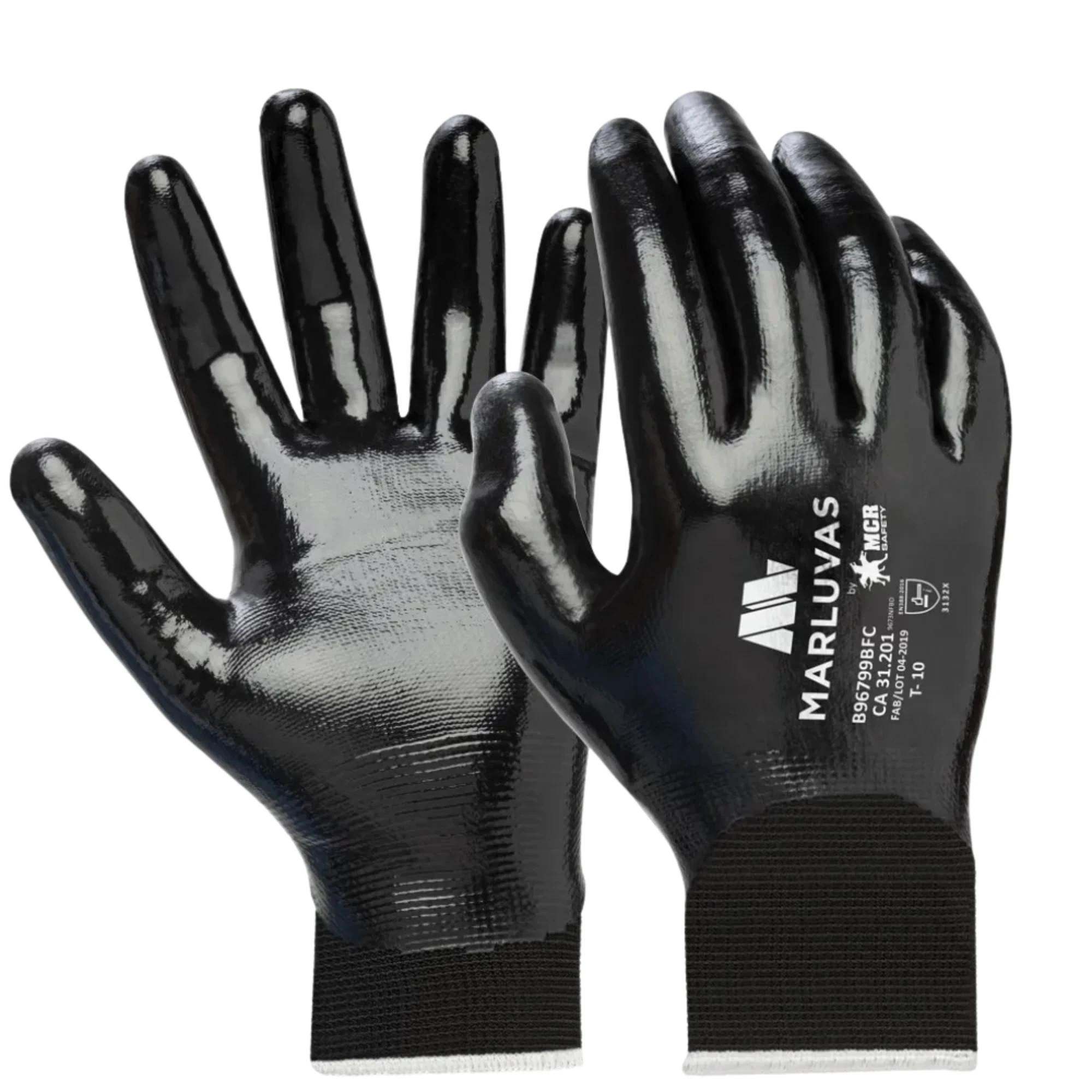 Castro Naves - LUVA SHOGUN BLACK FULL COAT TAM 7-P - 14545 01