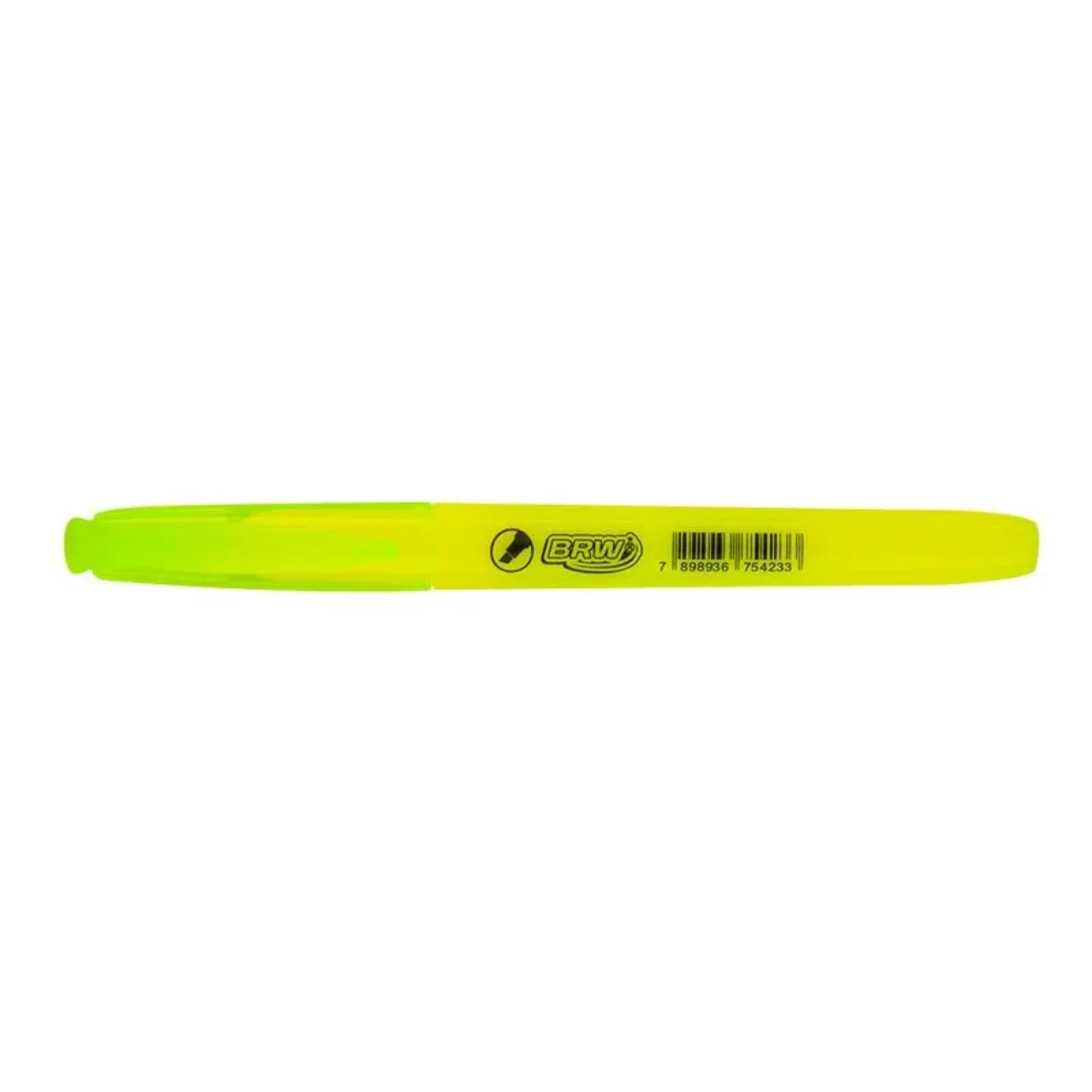 Marca Texto Fluorescente Amarelo - BRW