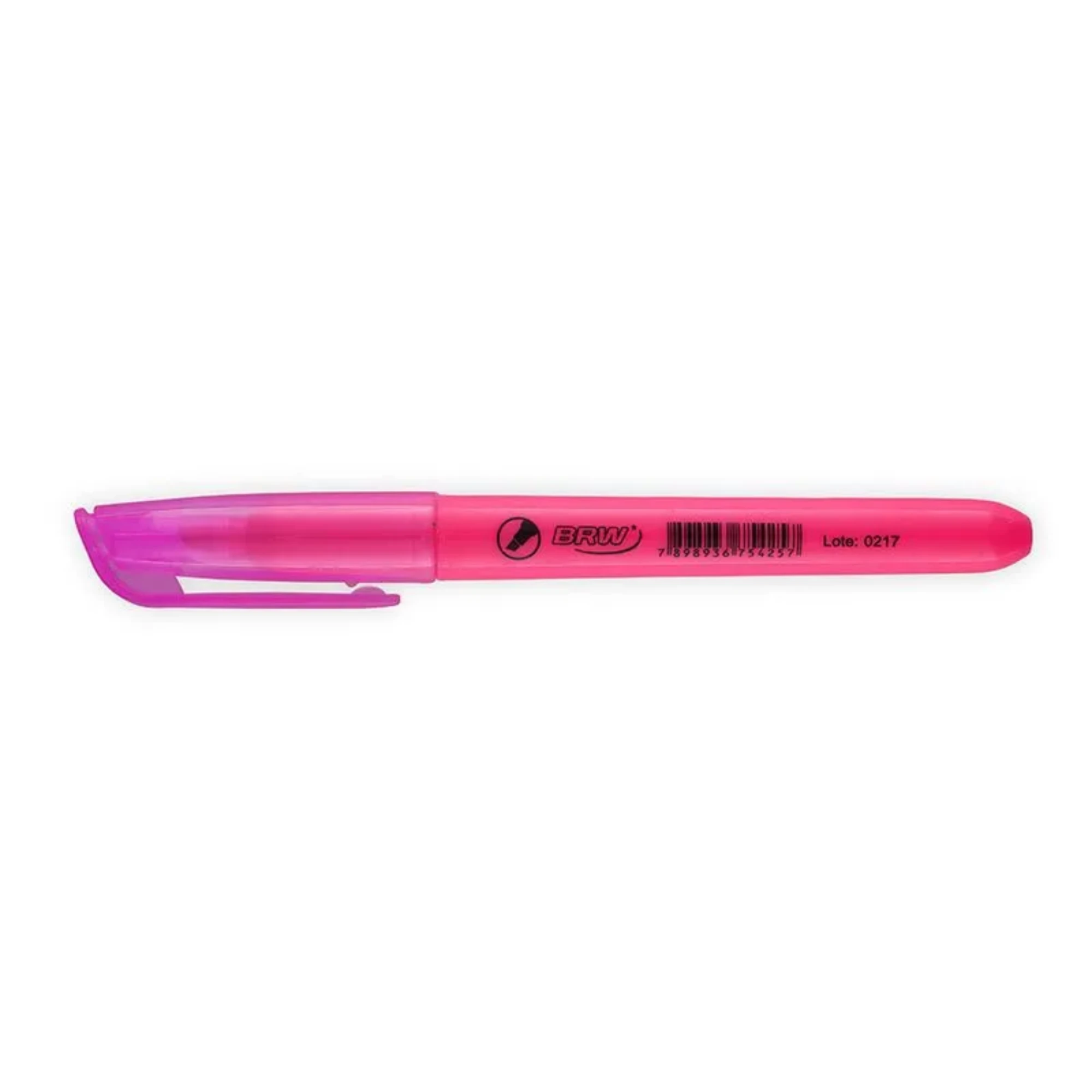 Castro Naves - MARCA TEXTO FLUORESCENTE ROSA - BRW - 9133 01