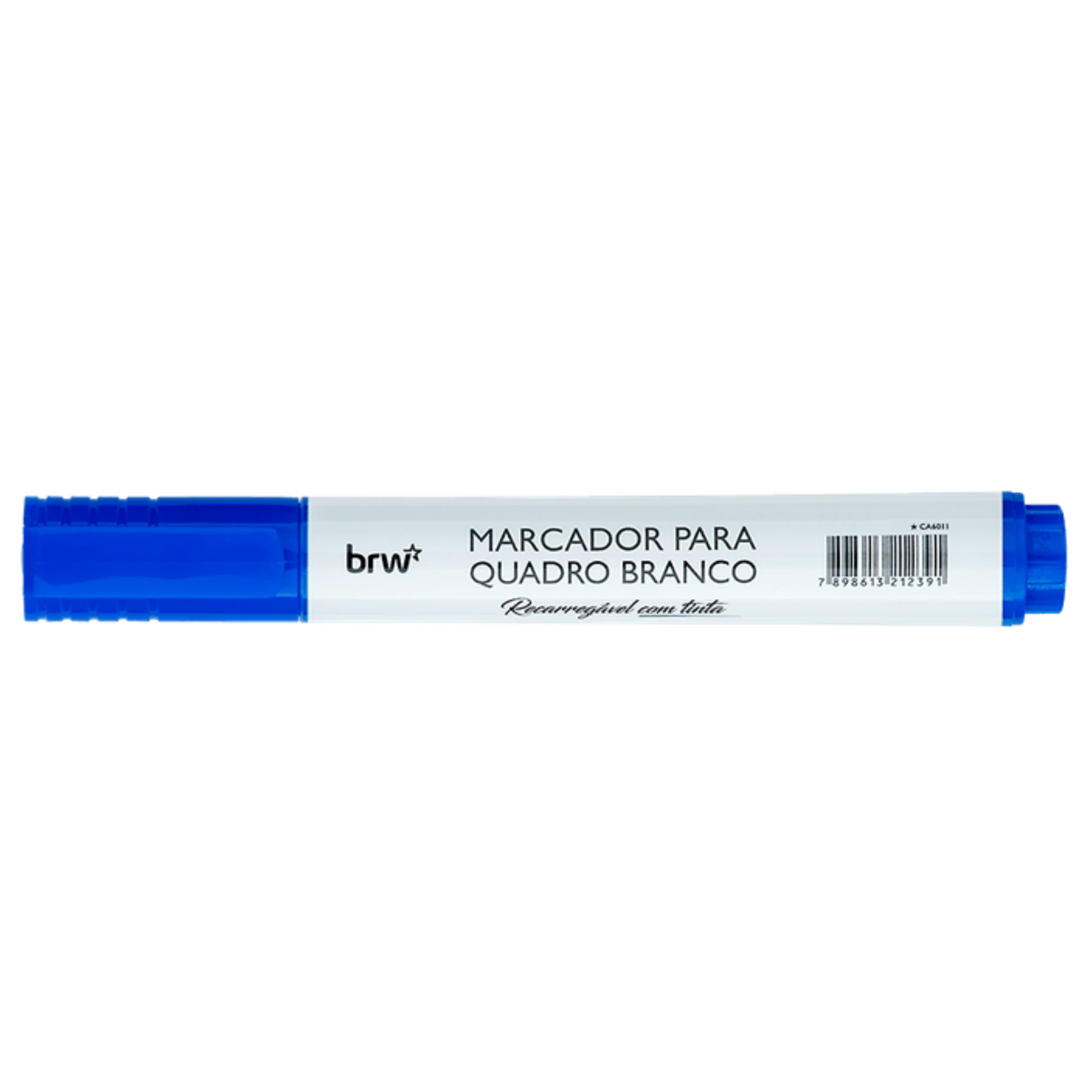 Castro Naves - MARCADOR DE QUADRO BCO RECAR. TINTA AZUL - 9143 01