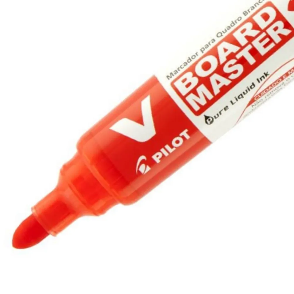 Castro Naves - MARCADOR DE QUADRO BCO VBM VERMELHO - 33407 01