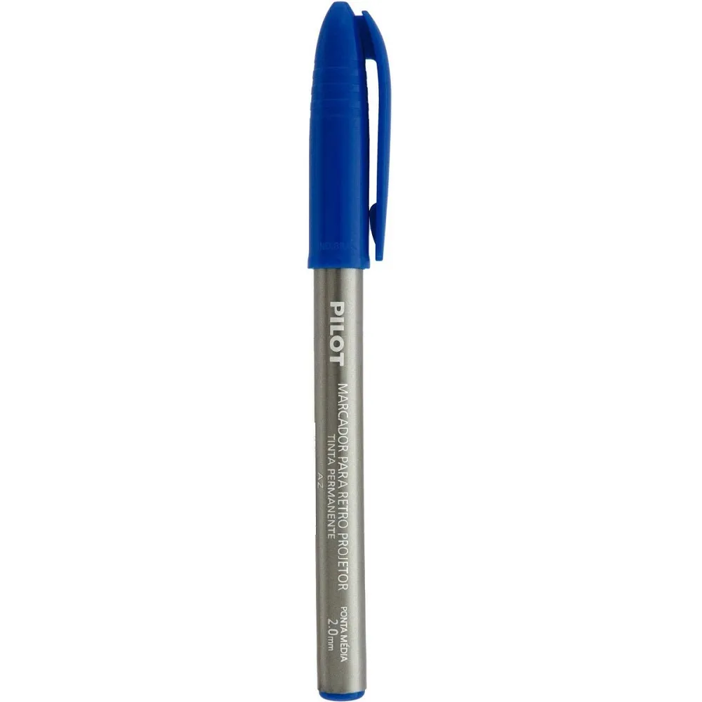Castro Naves - MARCADOR RETROPROJETOR 2.0mm AZUL  - 33142 01