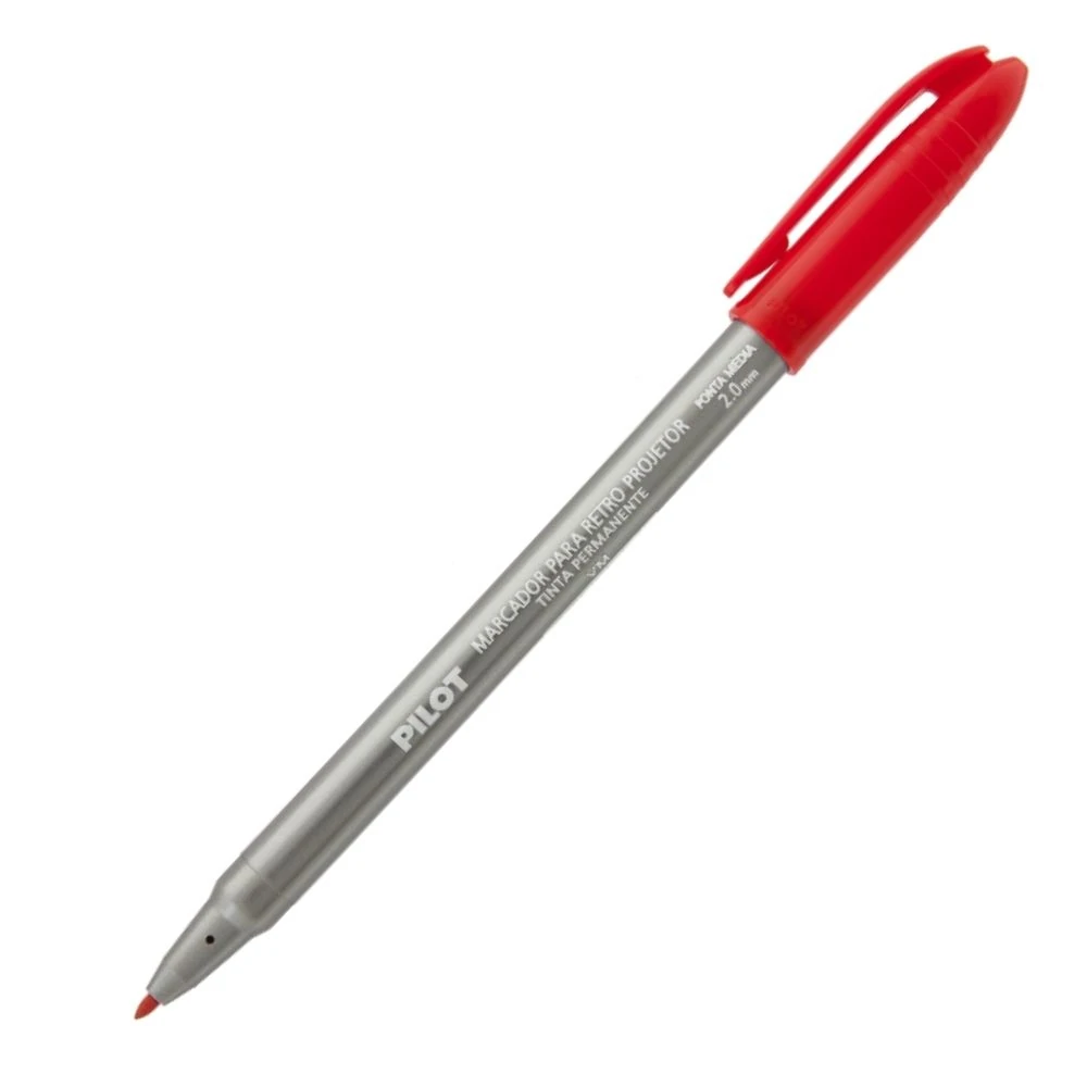 Castro Naves - MARCADOR RETROPROJETOR 2.0MM VERMELHO - 15652 01