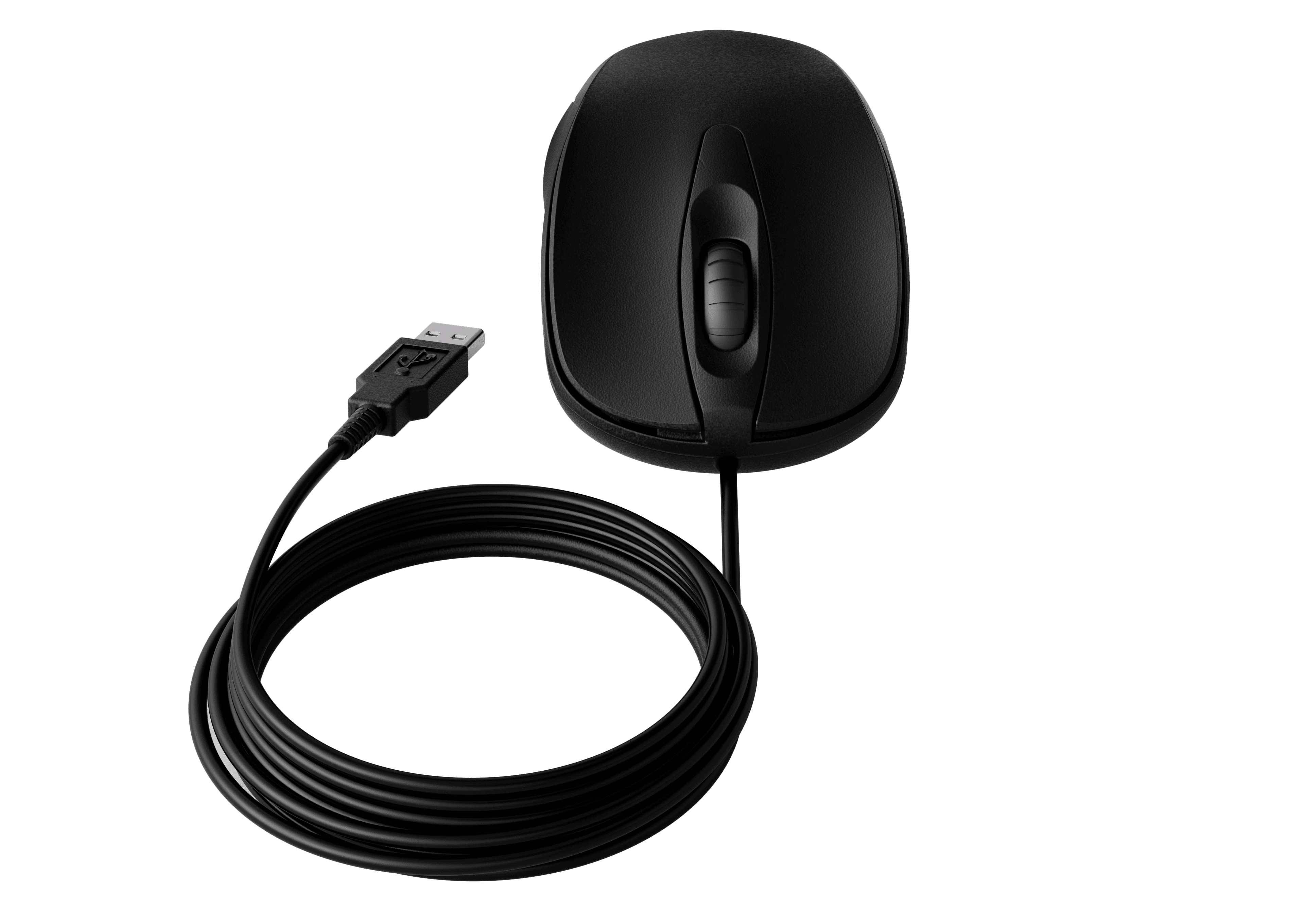 Castro Naves - MOUSE COM FIO PRETO USB MCI 20 - 9013 01