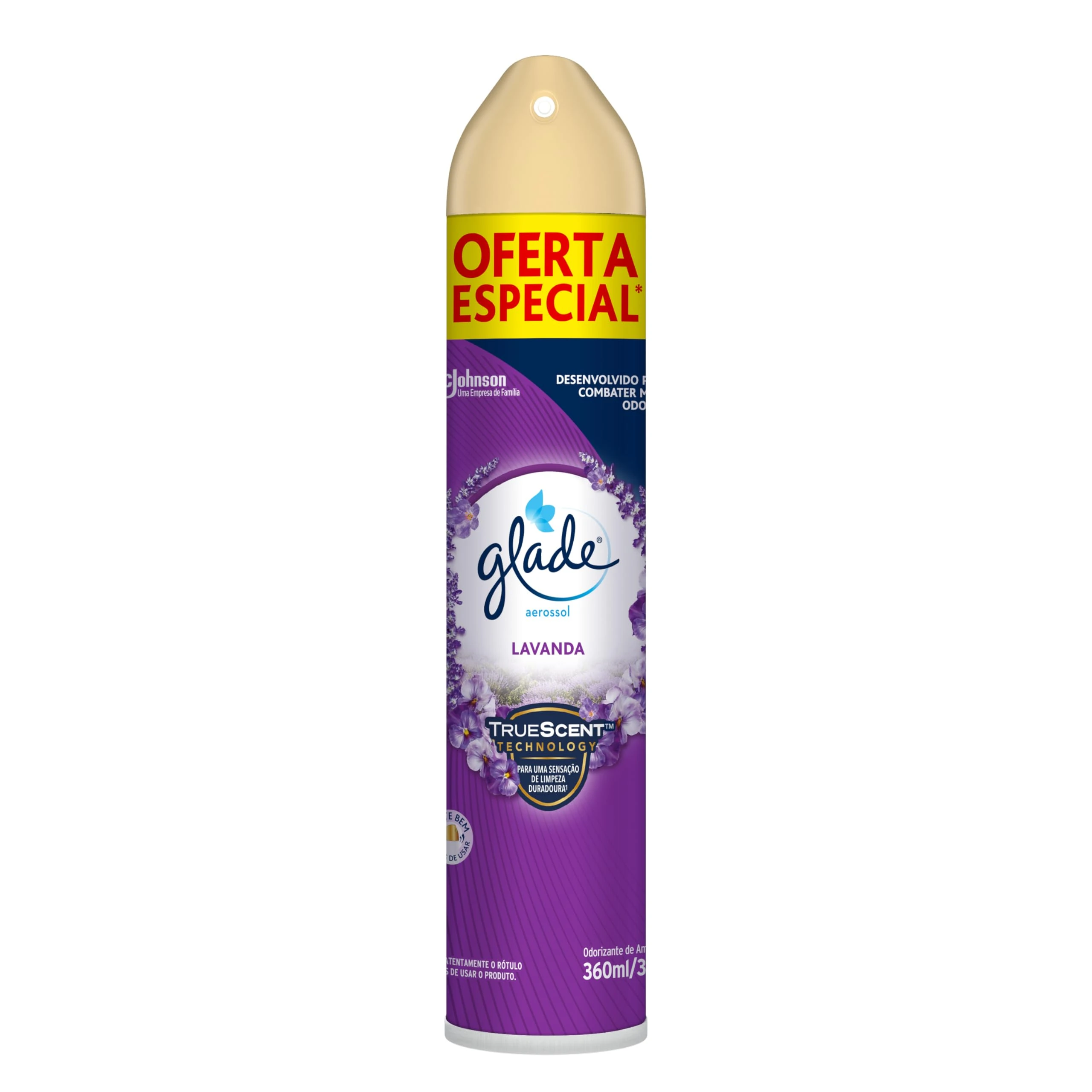 Castro Naves - ODORIZADOR GLADE 360ML LAVANDA - 42465 01