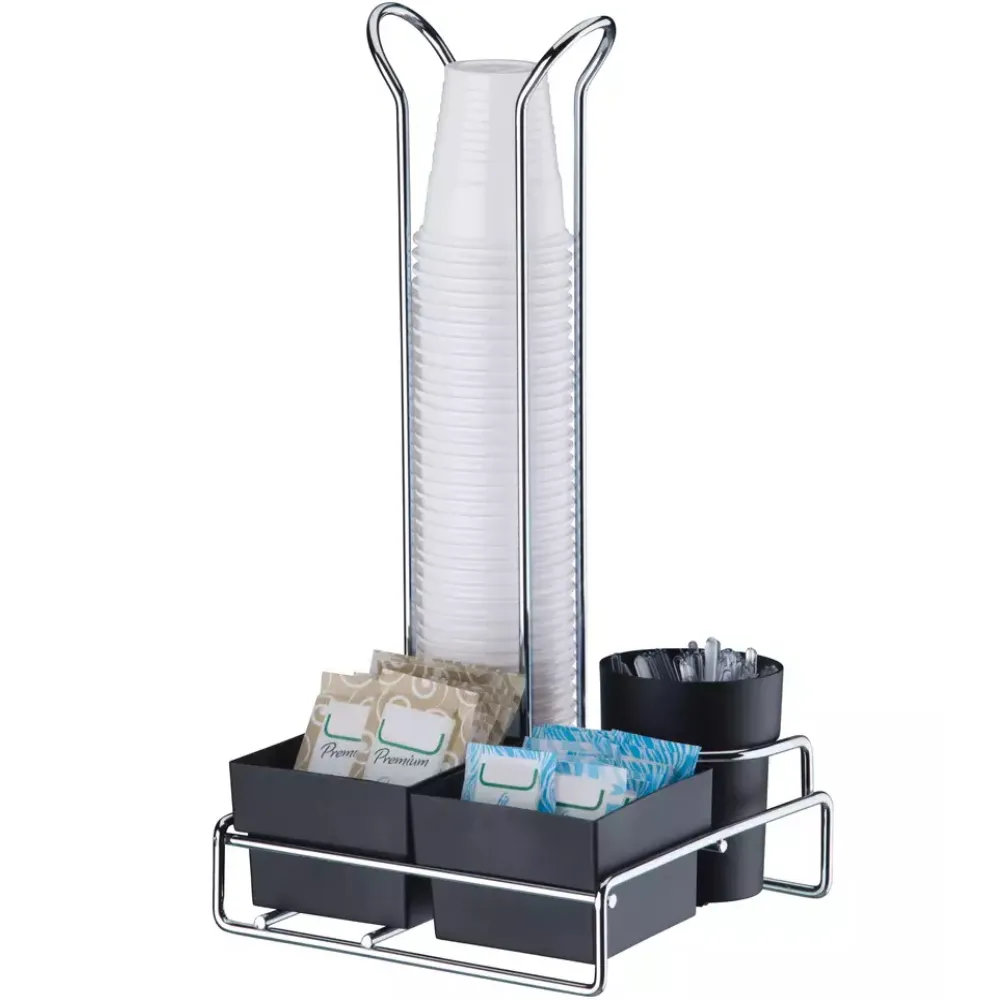 Organizador para Copos Descartáveis 50/80ml, Sachês de Açúcar/Adoçante e Mexedor 1151PT Future