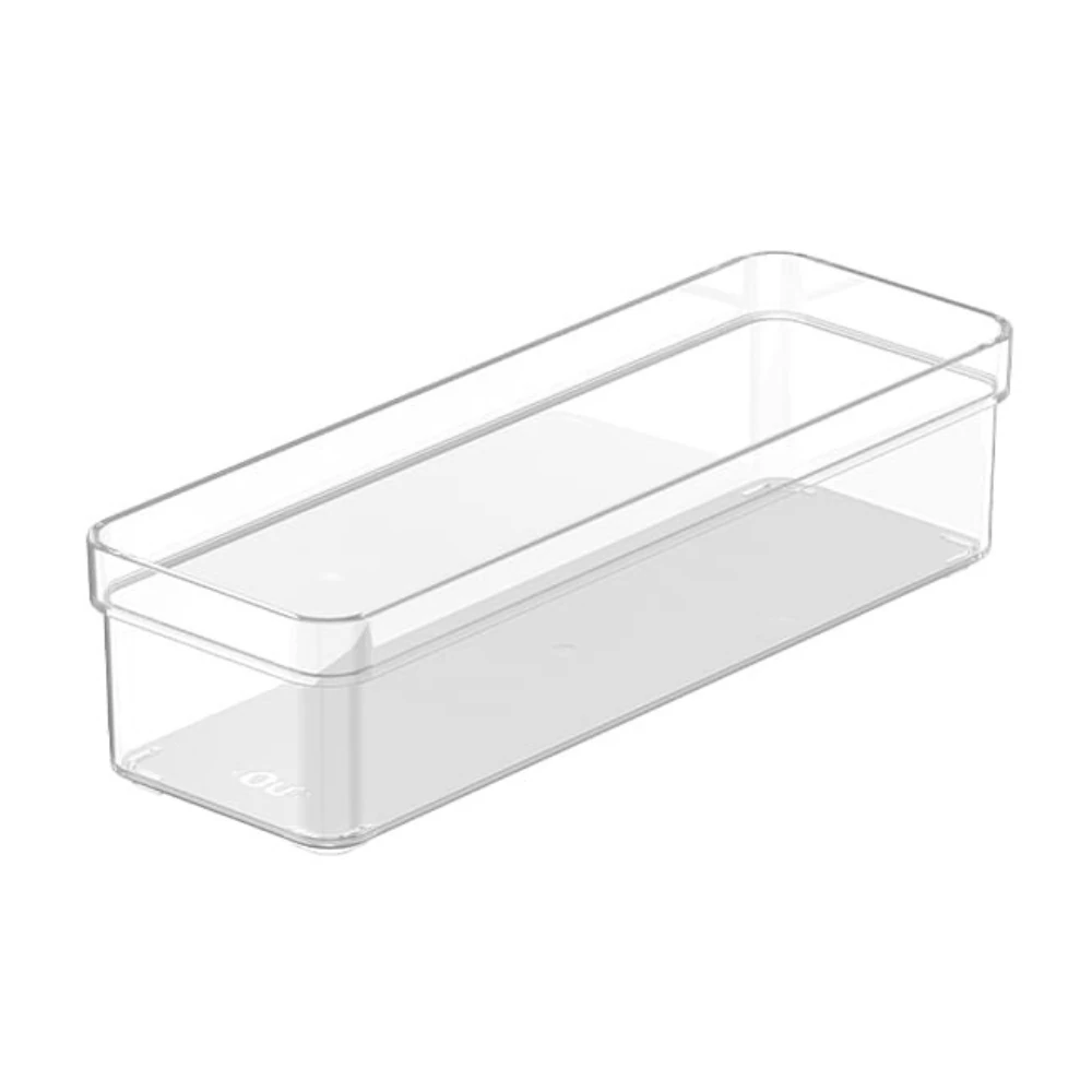 Imagem - Organizador de Gavetas Clear 22,5x7,5x5,6cm