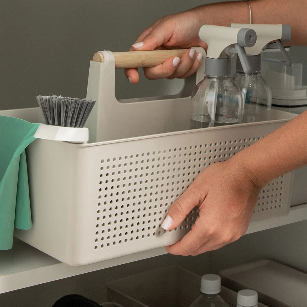 Imagem - Organizador Multiuso 8L Flow Bege
