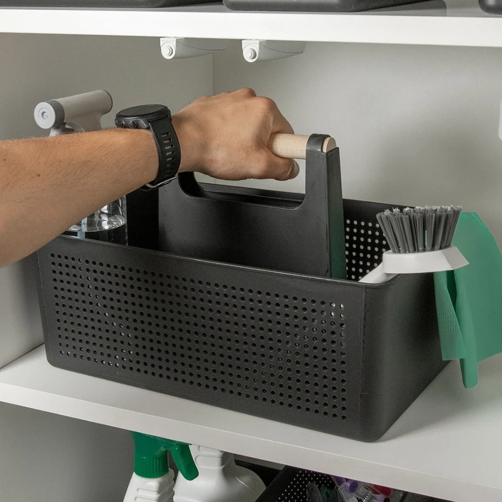 Imagem - Organizador Multiuso 8L Flow Preto