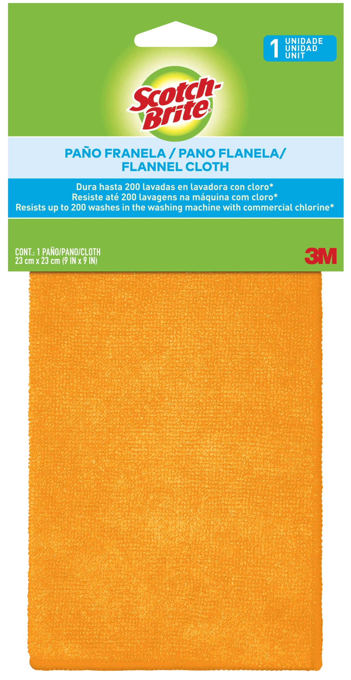 Castro Naves - PANO FLANELA SCOTCH BRITE 23X23CM - 71316 01
