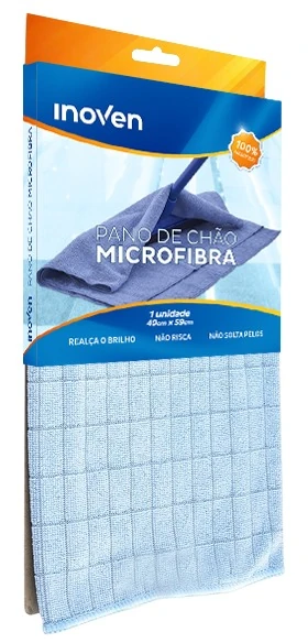 Castro Naves - PANO MICROFIBRA 49X59CM AZUL C/1 - 106852 01