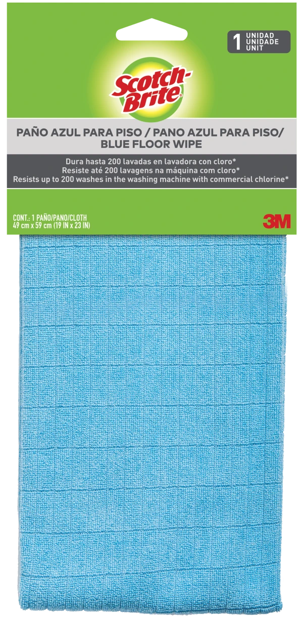 Castro Naves - PANO MICROFIBRA PARA CHAO SB 49X59CM AZ - 71290 01