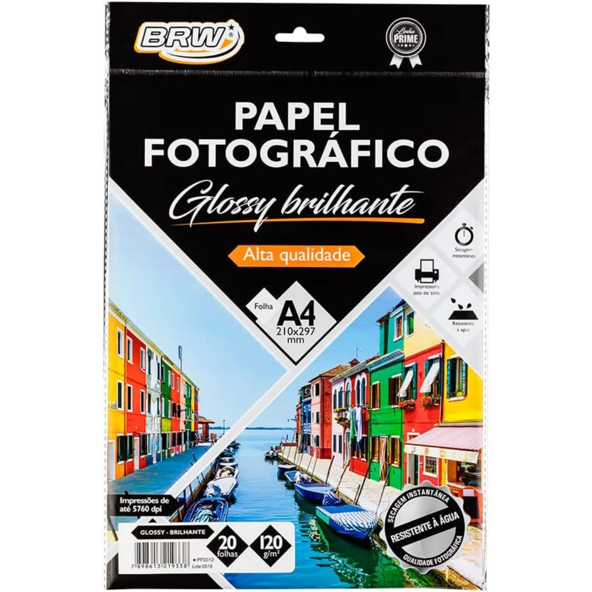 Castro Naves - PAPEL FOTOGRAFICO  A4 120G/M2 CX/50 FL - 9191 01