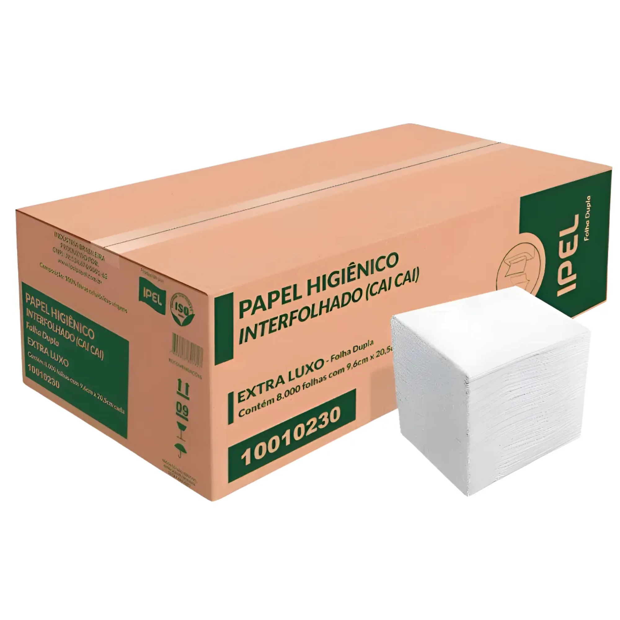 Castro Naves - PAPEL H. INTERFOLHADO FL DUPLA CX/8000 - 23465 02