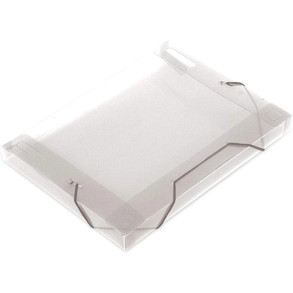 Castro Naves - PASTA COM ELASTICO OF 30MM SOFT CRISTAL - 69468 01