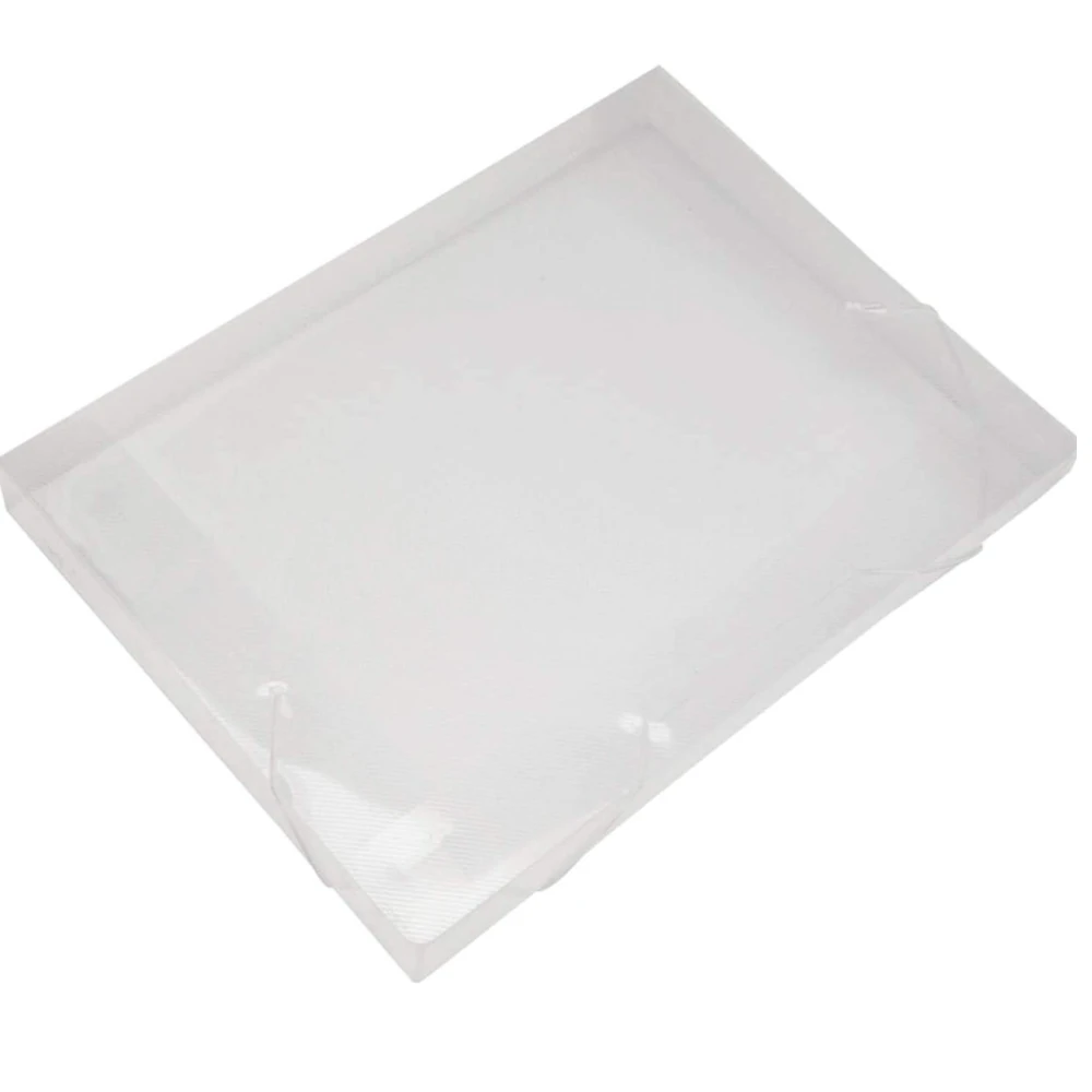 Castro Naves - PASTA COM ELASTICO OF 40MM SOFT CRISTAL - 69476 01