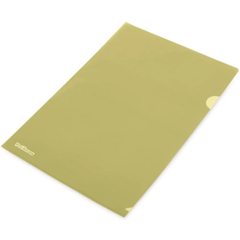 Castro Naves - PASTA L A4 NEW LINE PP AMARELA PT/10 - 13408 01