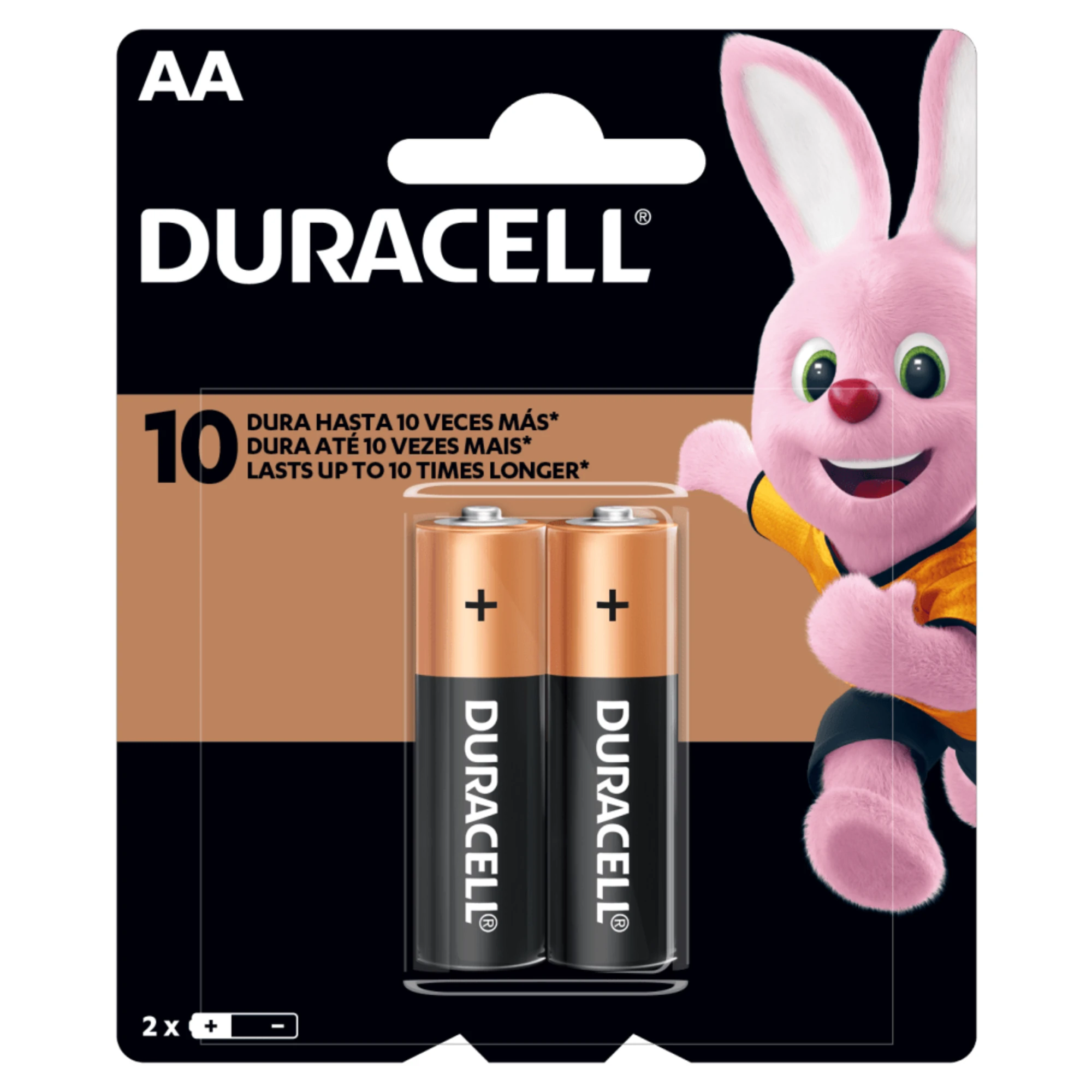 Castro Naves - PILHA ALCALINA AA PEQUENA DURACELL 1,5V PT/2 - 57083 01