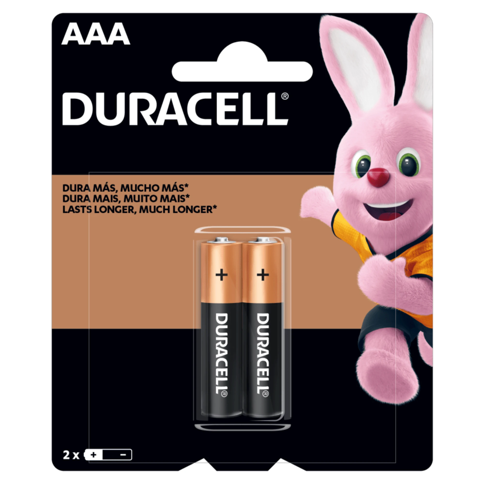 Castro Naves - PILHA ALCALINA AAA PALITO DURACELL 1,5V PT/2 - 38059 01