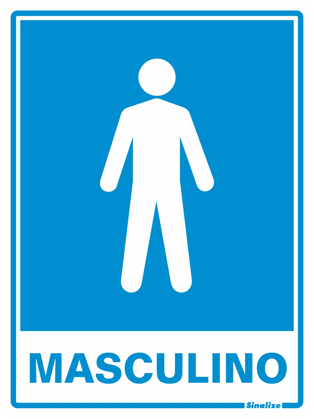 Castro Naves - PLACA PS 15x20cm SAN. MASCULINO 220AD - 32334 01