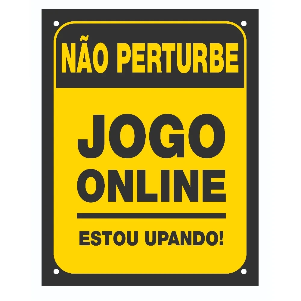 Castro Naves - PLACA PS 18X23CM DECOR. JOGO ONLINE DEC19 - 12925 01