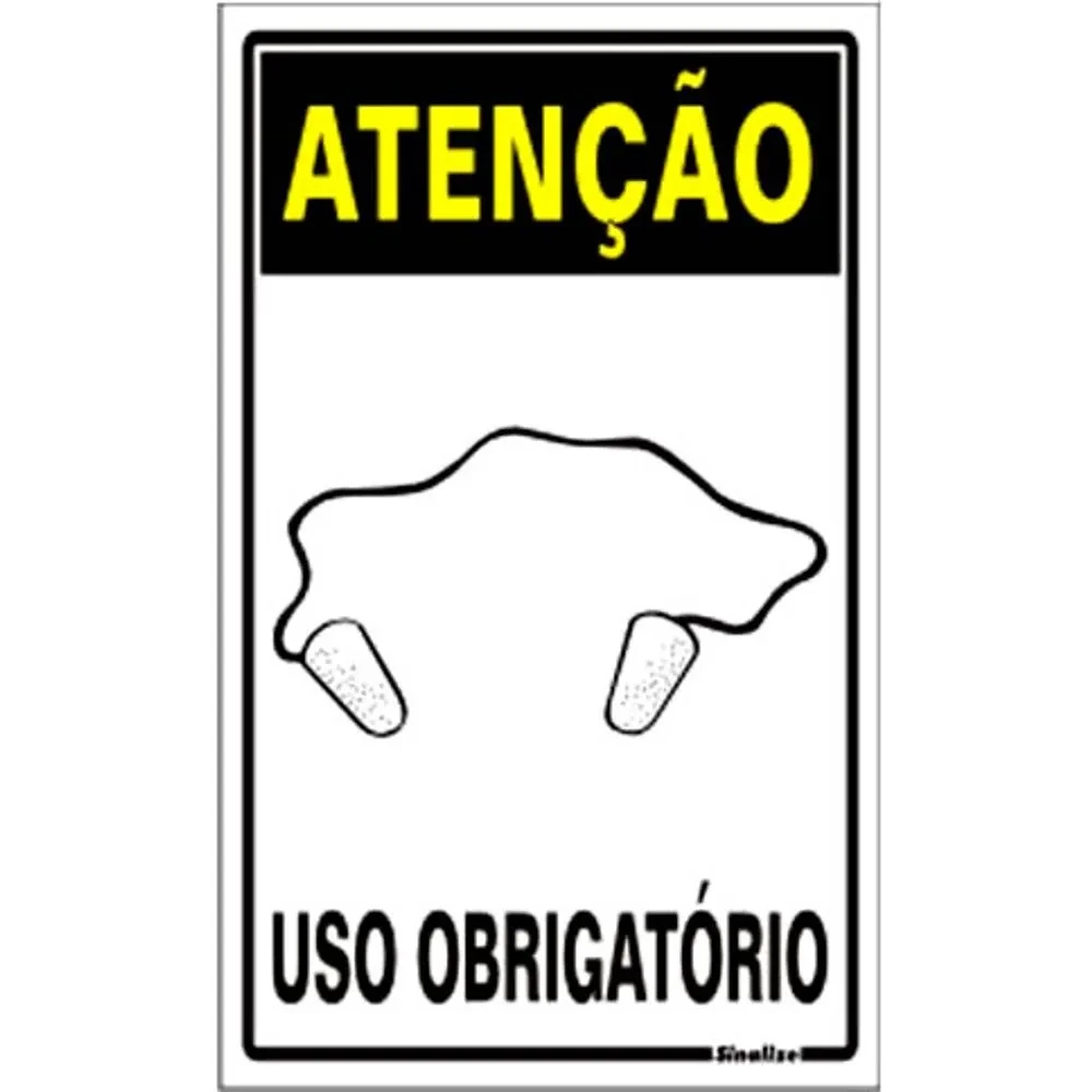 Castro Naves - PLACA PS 20x30cm ATENCAO 250BC - 36996 01